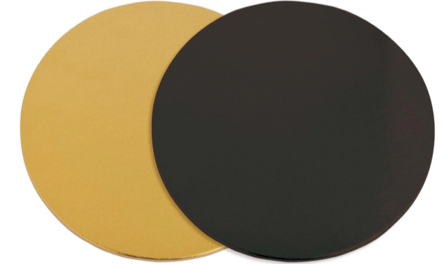 Bild von Scrap Cooking - 6er Set Untersetzer für Kuchen gold/schwarz 24 cm
