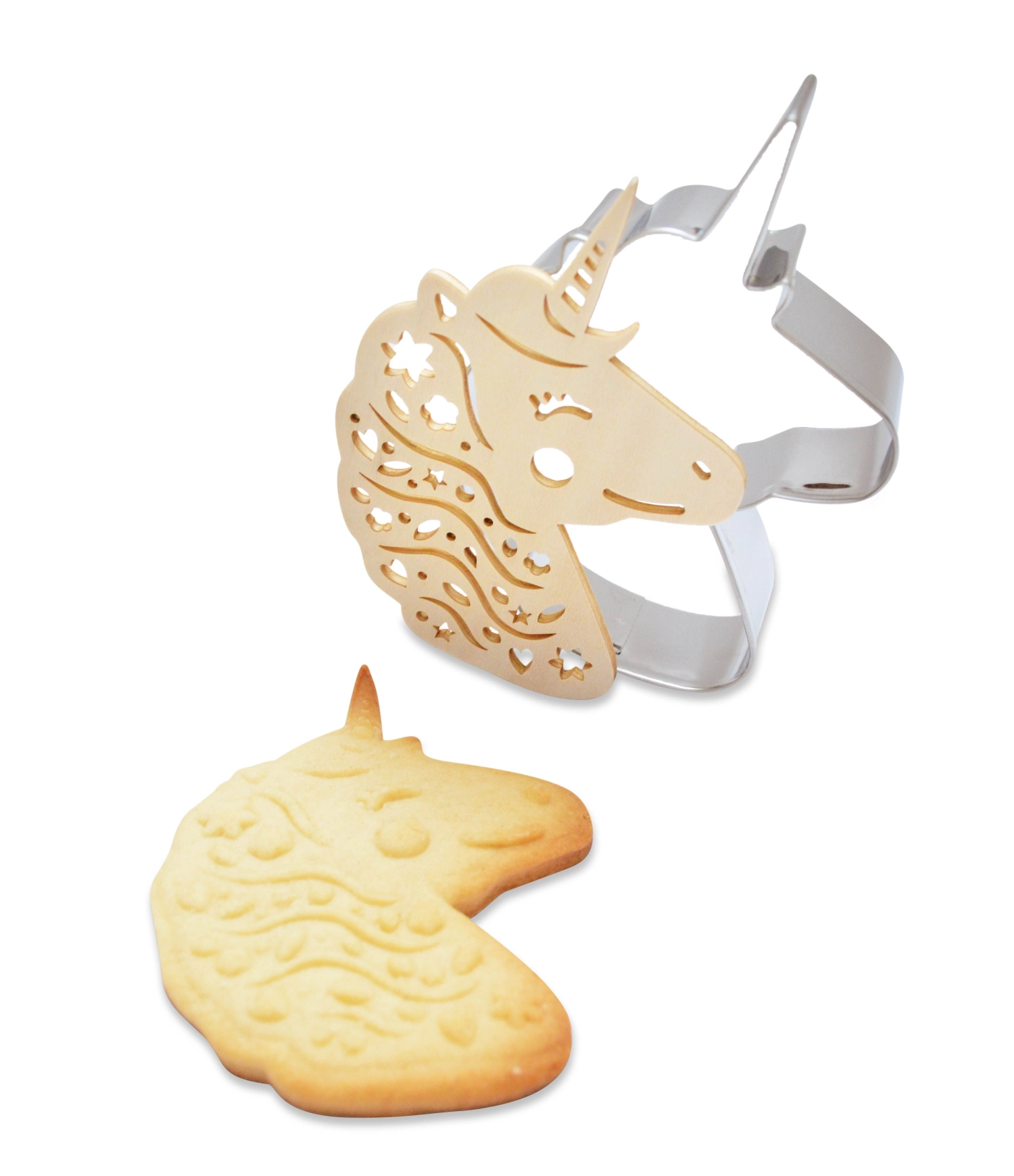 Bild von Scrap Cooking - Ausstechform u. Holzpräger Einhorn