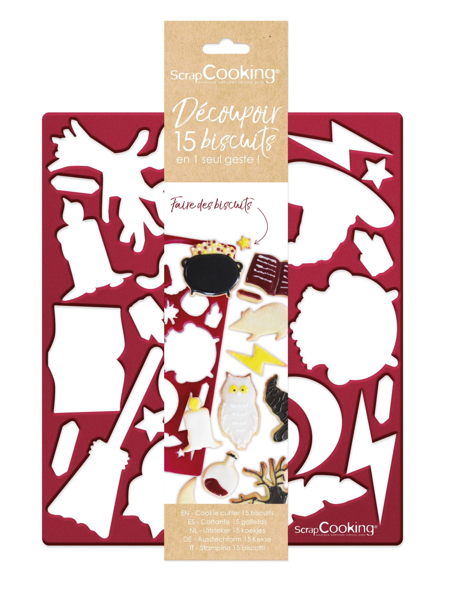 Immagine di Scrap Cooking - Piastra per biscotti Magia