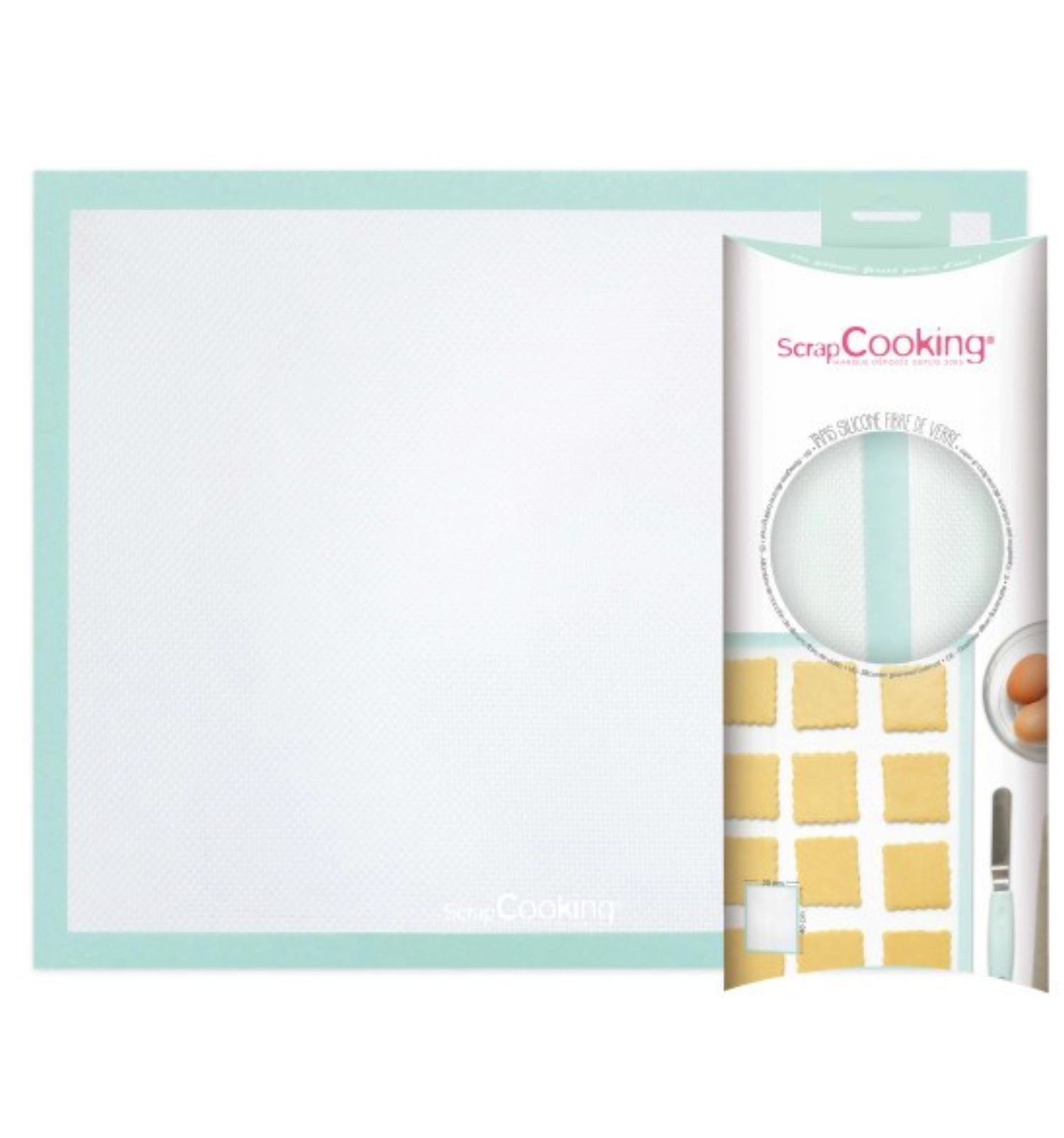 Bild von Scrap Cooking - Glasfaser-Silikon-Backmatte 30 x 40 cm