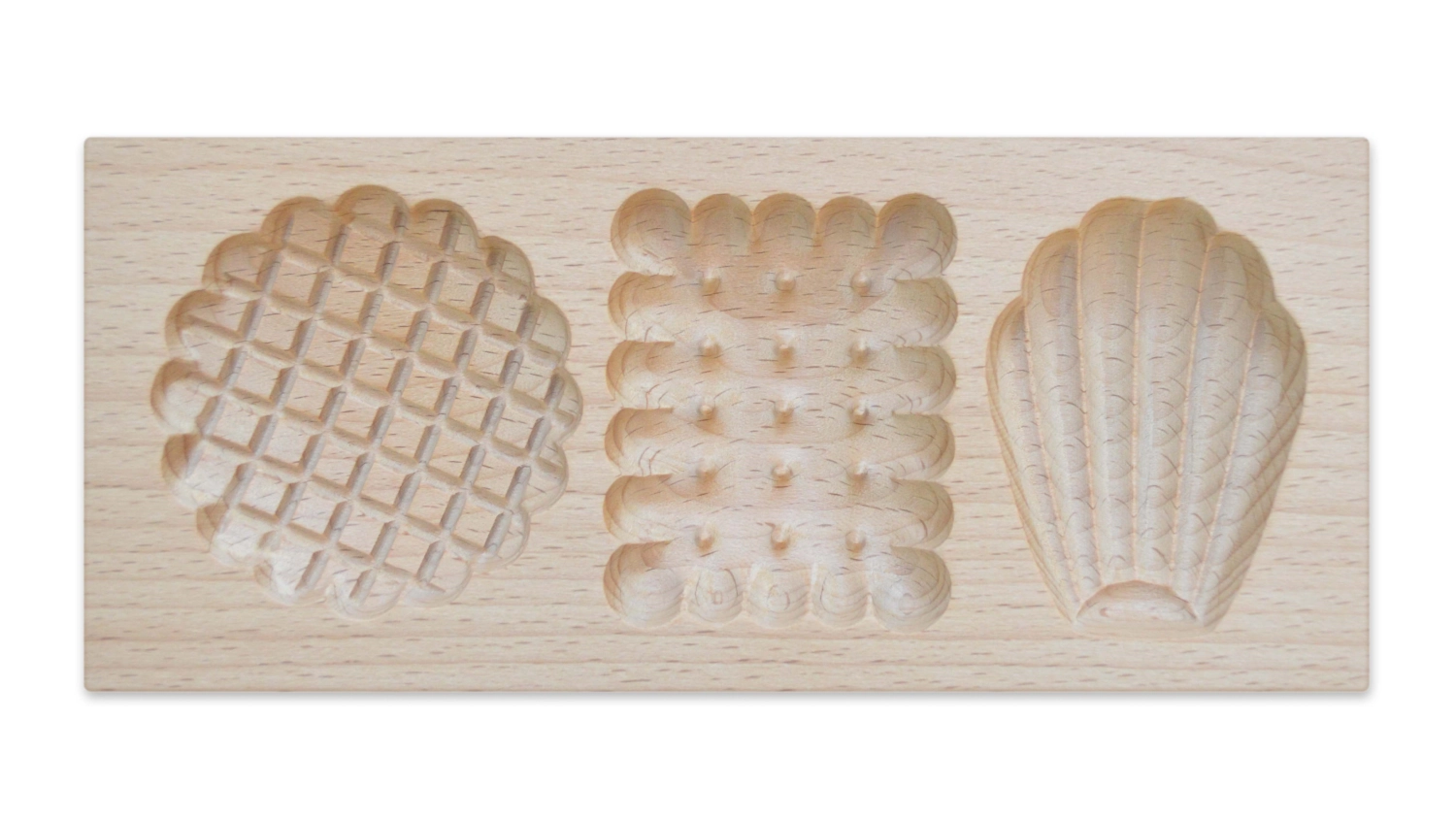 Bild von Scrap Cooking - Holzform für gefüllte Kekse Petits Biscuits 20 x 10 x 2 cm