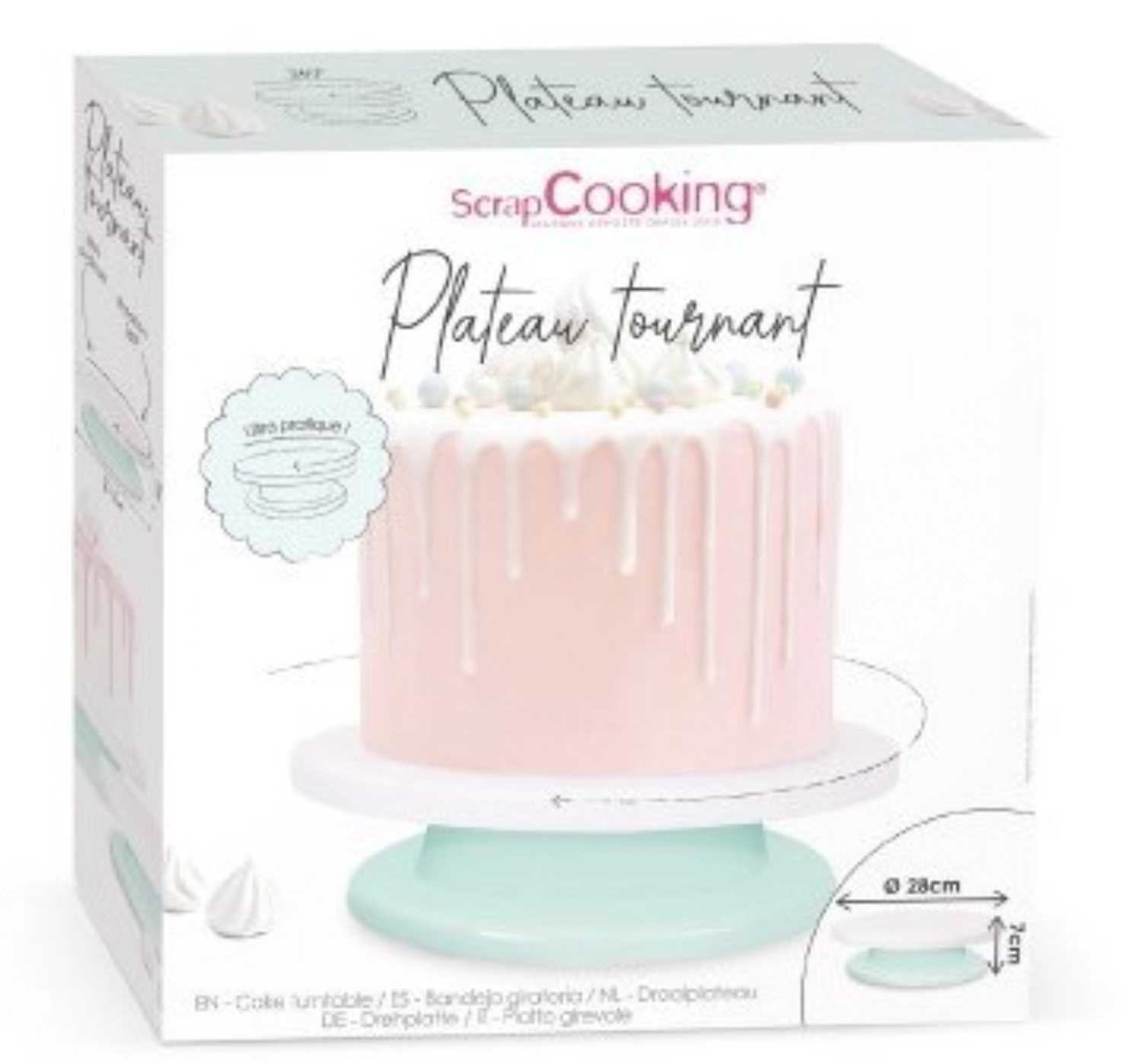 Picture of Scrap Cooking - Rotating Cake Stand Ø 28 cm