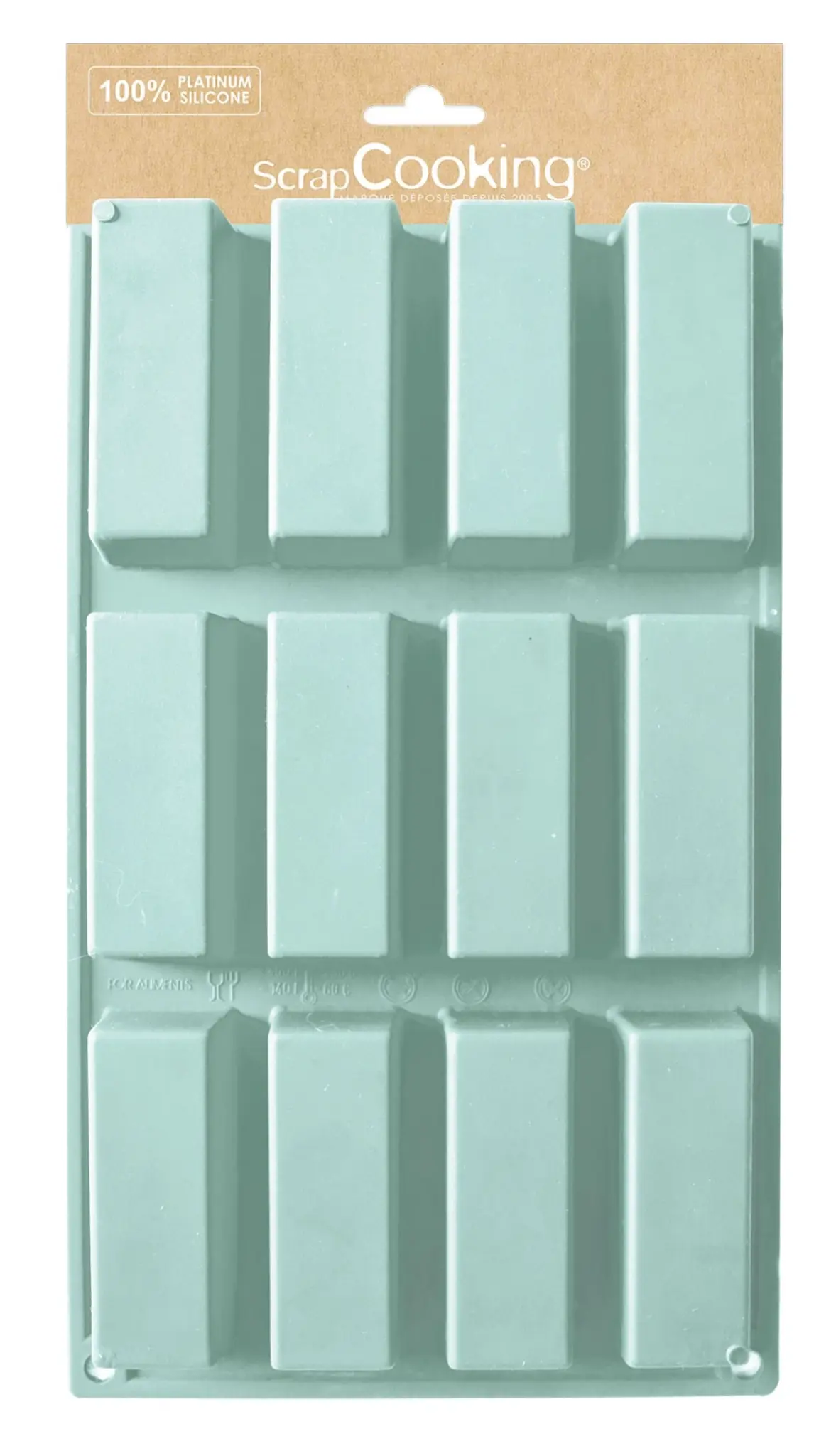 Picture of Scrap Cooking - Silicone Baking Mold for 12 Mini Cakes