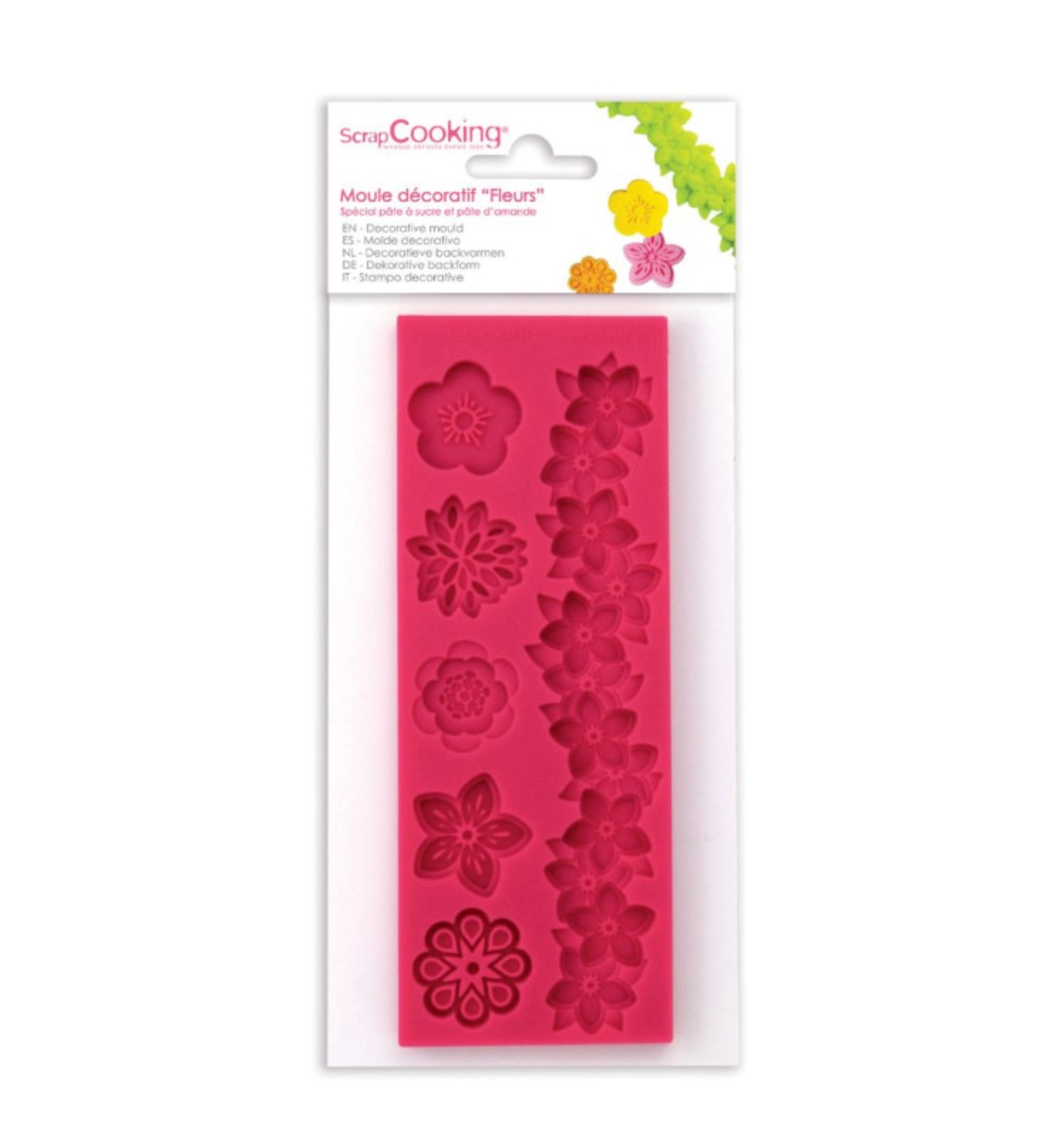 Bild von Scrap Cooking - Silikonform Blumen