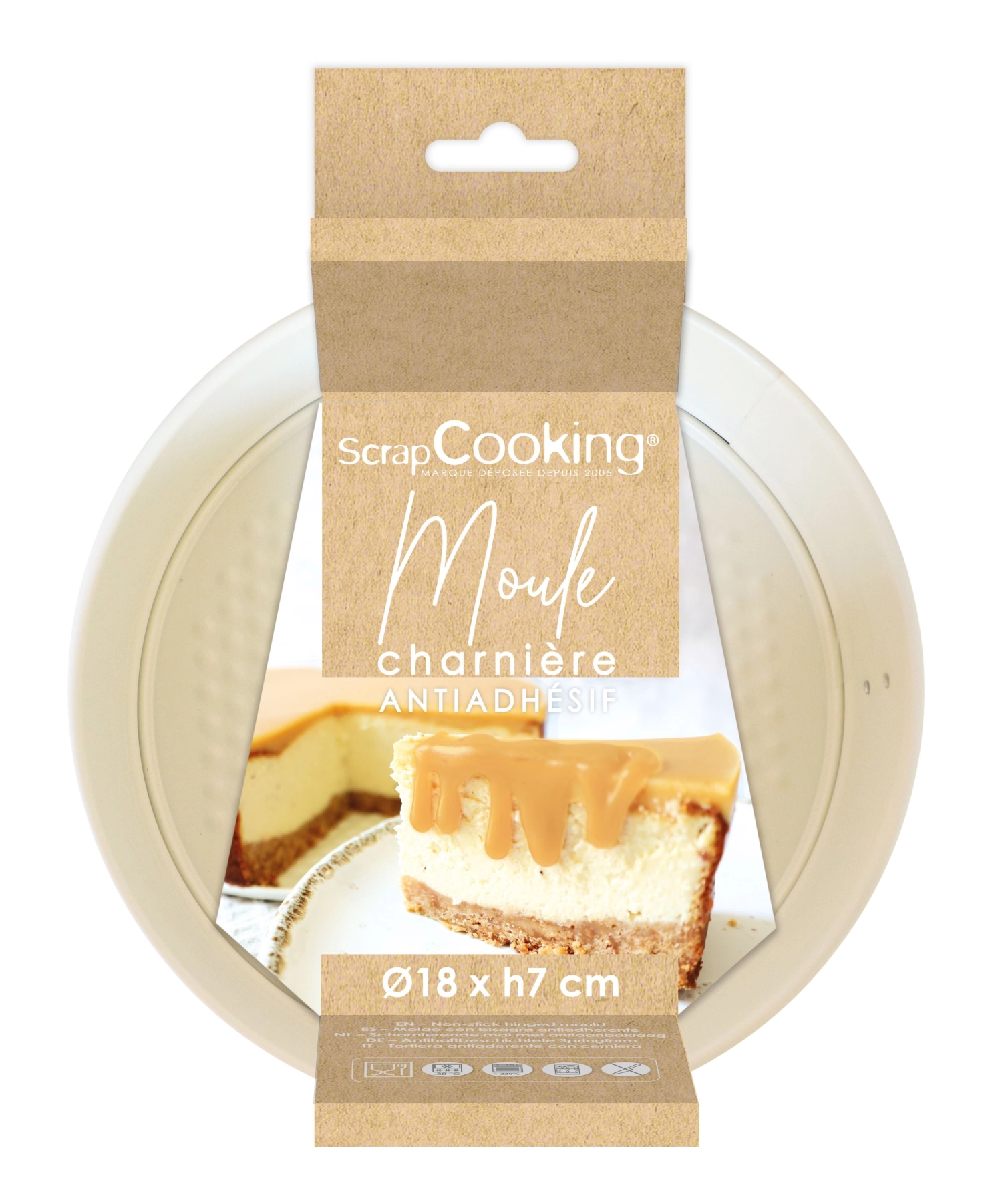 Bild von Scrap Cooking - Springform antihaftbeschichtet D18 cm