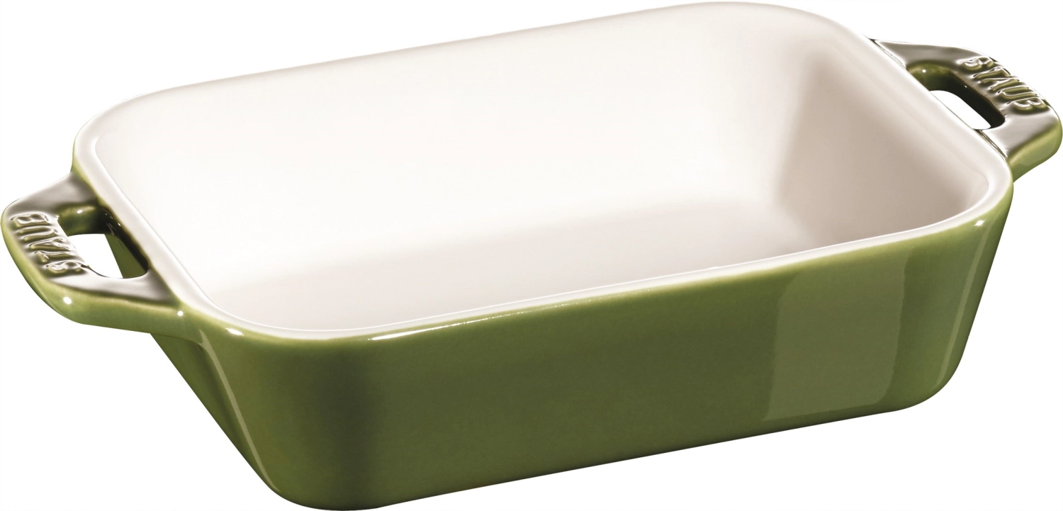 Bild von Staub - Auflaufform 20 x 16 cm rechteckig Basilikum Keramik