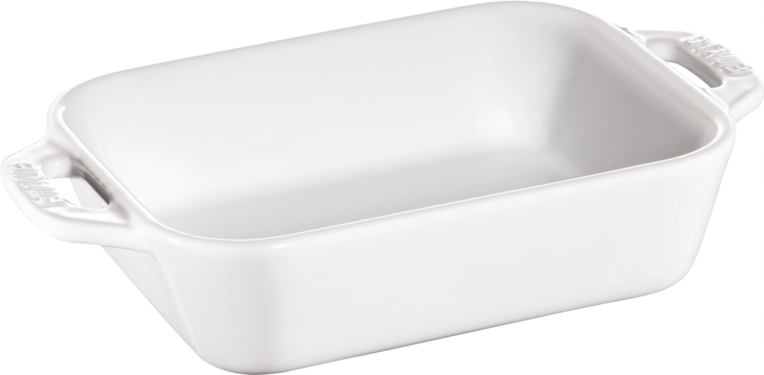Picture of Staub - Baking Dish 34 x 24 cm Rectangular White Ceramic