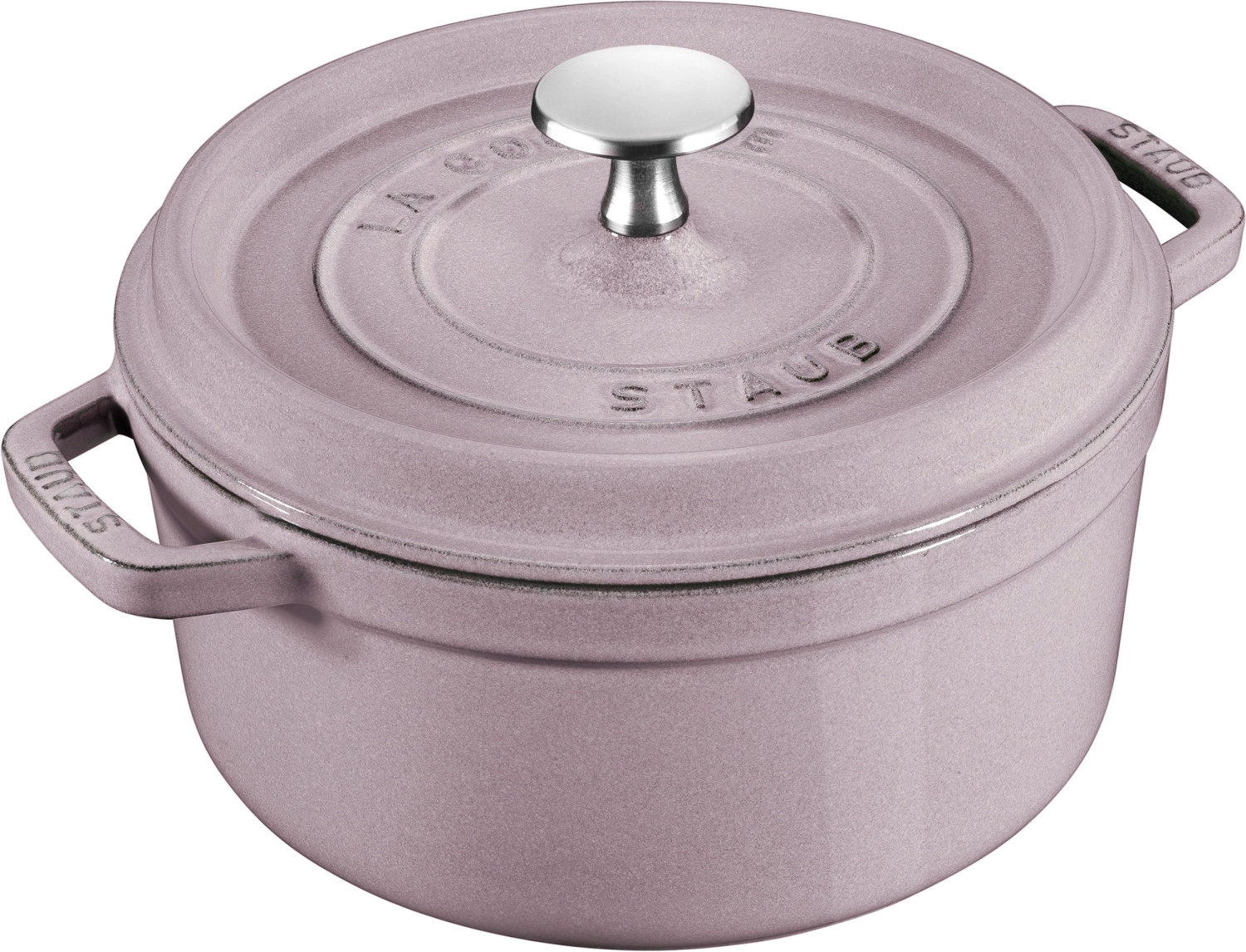 Bild von Staub - Cocotte 18 cm rund Kirschblüte Gusseisen 1.7 l