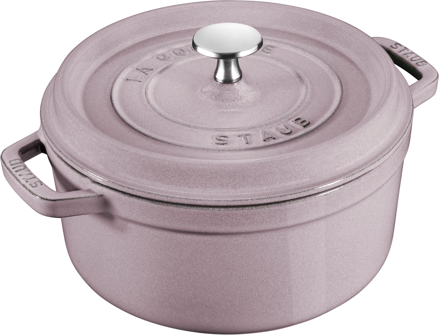 Bild von Staub - Cocotte 20 cm rund Kirschblüte Gusseisen 2.2 l