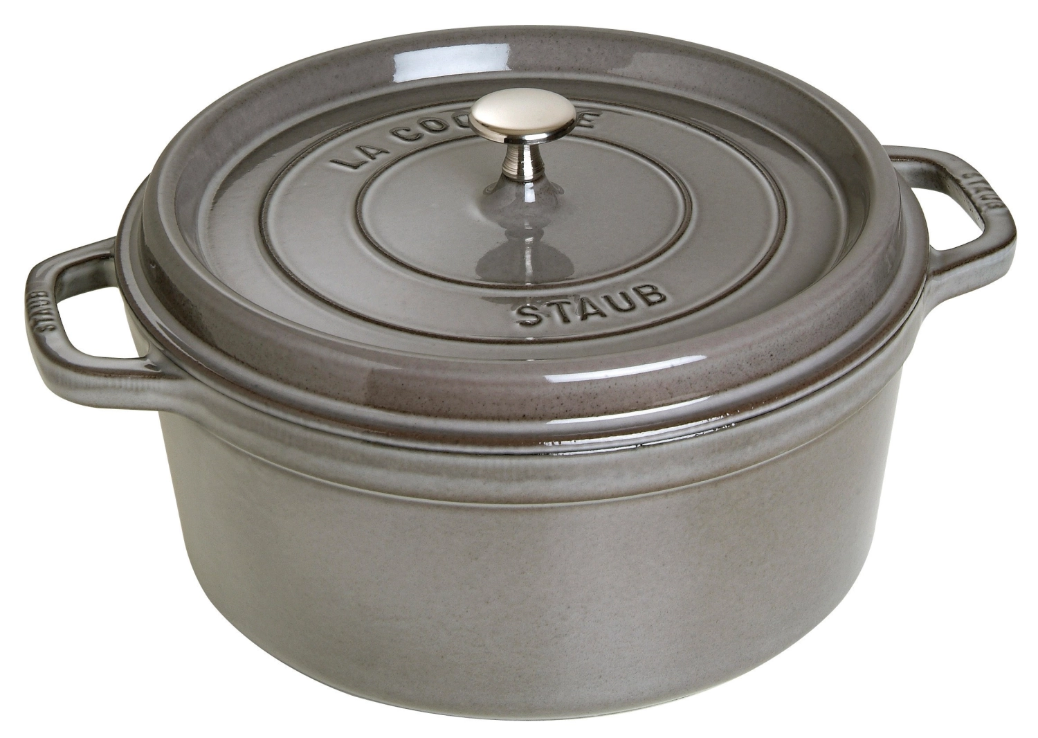Bild von Staub - Cocotte 26 cm rund Graphit-Grau Gusseisen 5.25 l