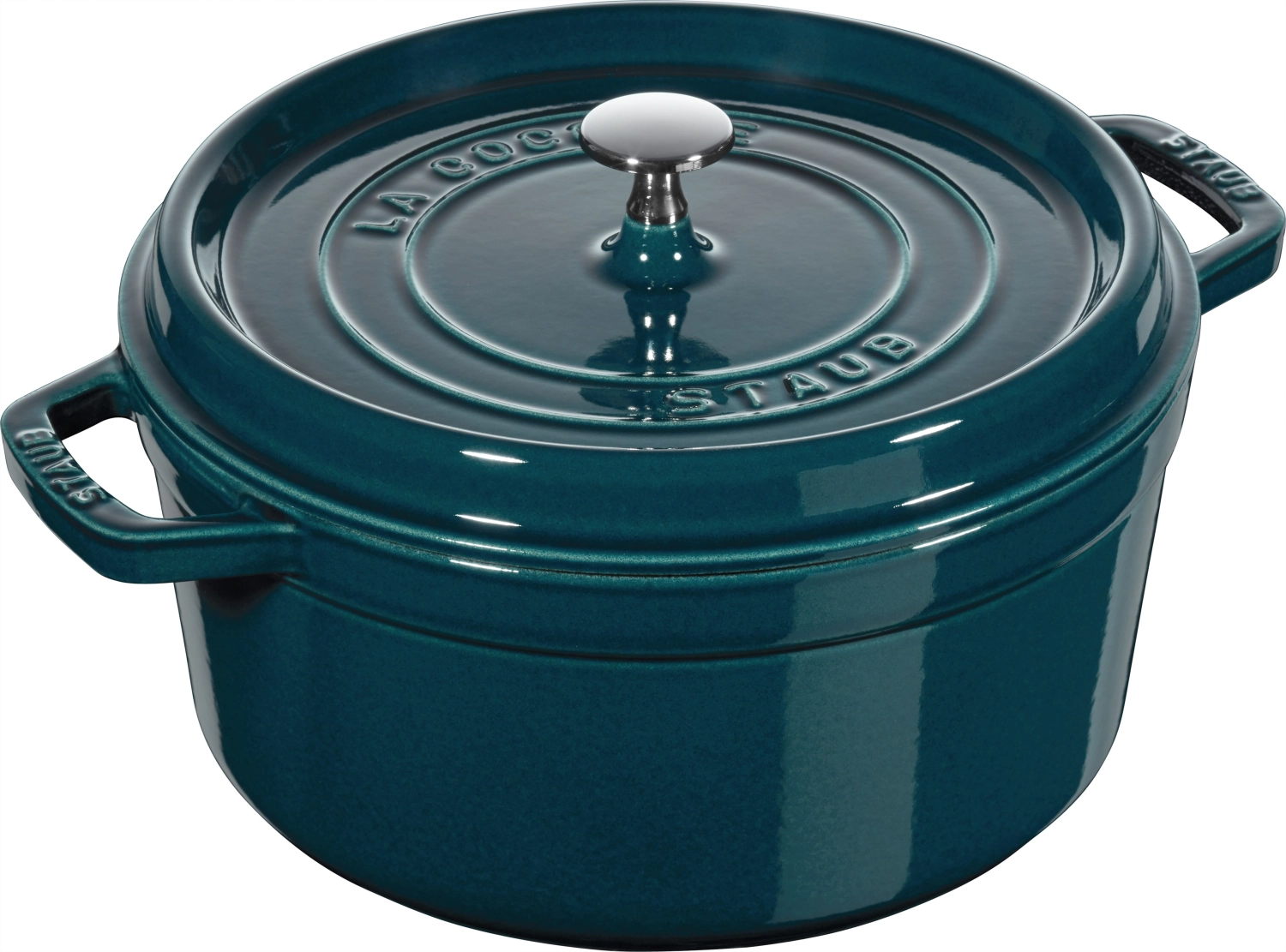 Bild von Staub - Cocotte 28 cm rund La Mer Gusseisen 6.7 l