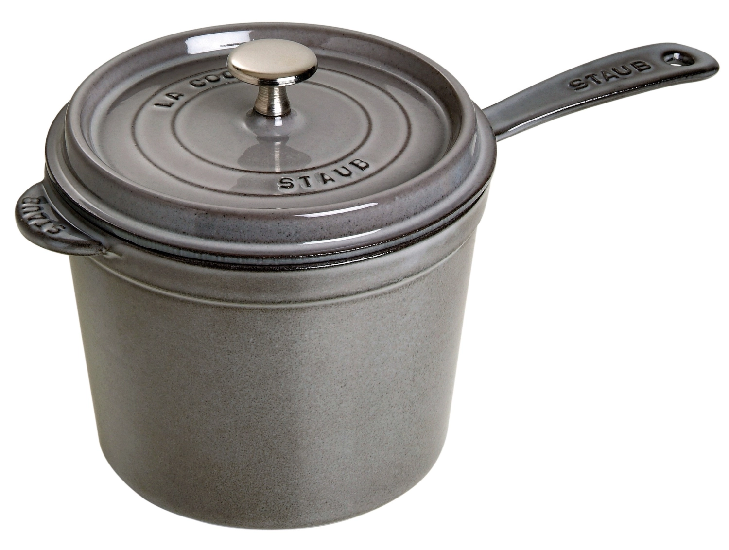 Bild von Staub - Saucenpfanne m. Deckel grau 2.8 lt. 18 cm
