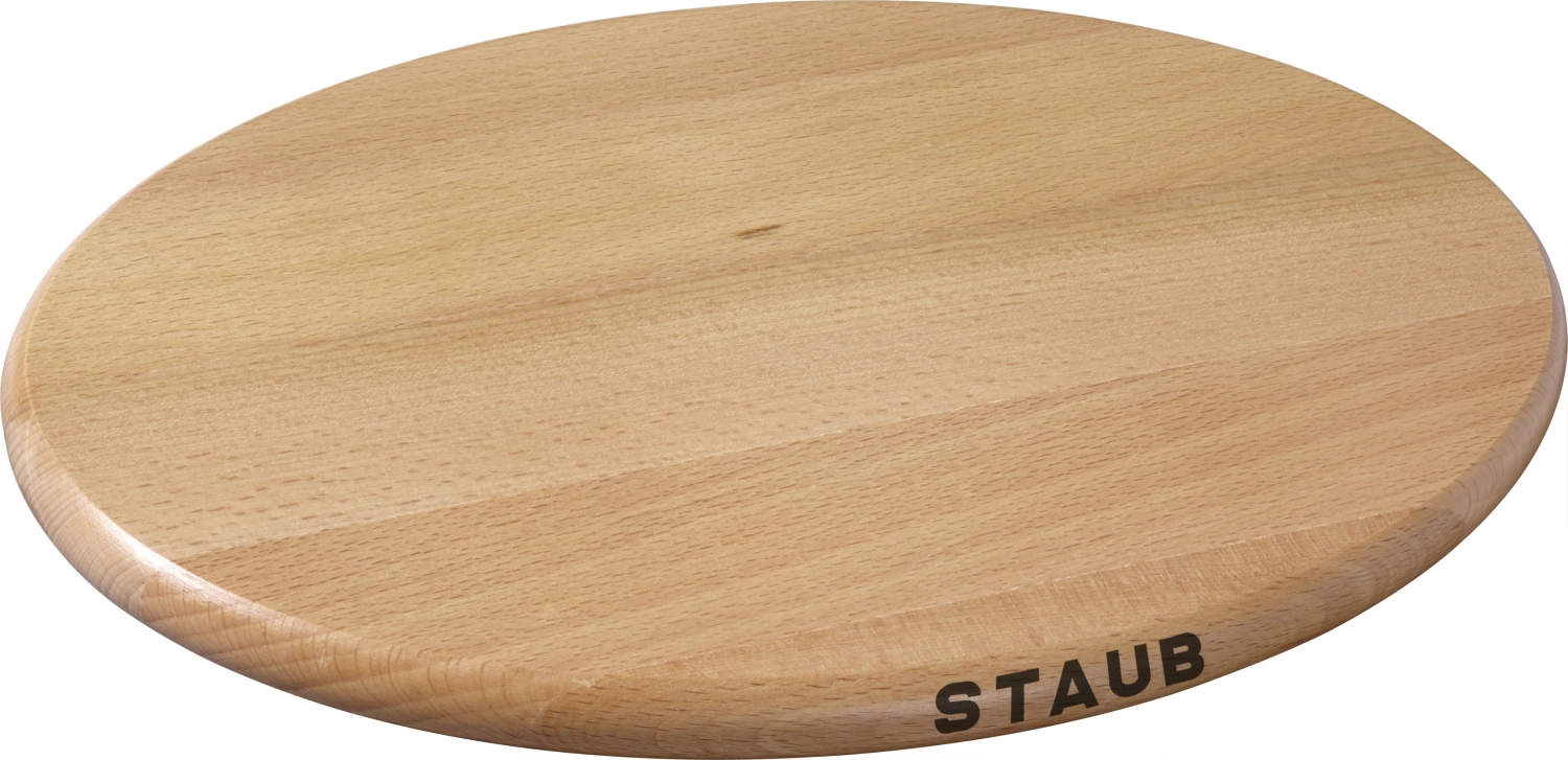 Bild von Staub - Untersetzer magnetisch 29 cm oval Buche