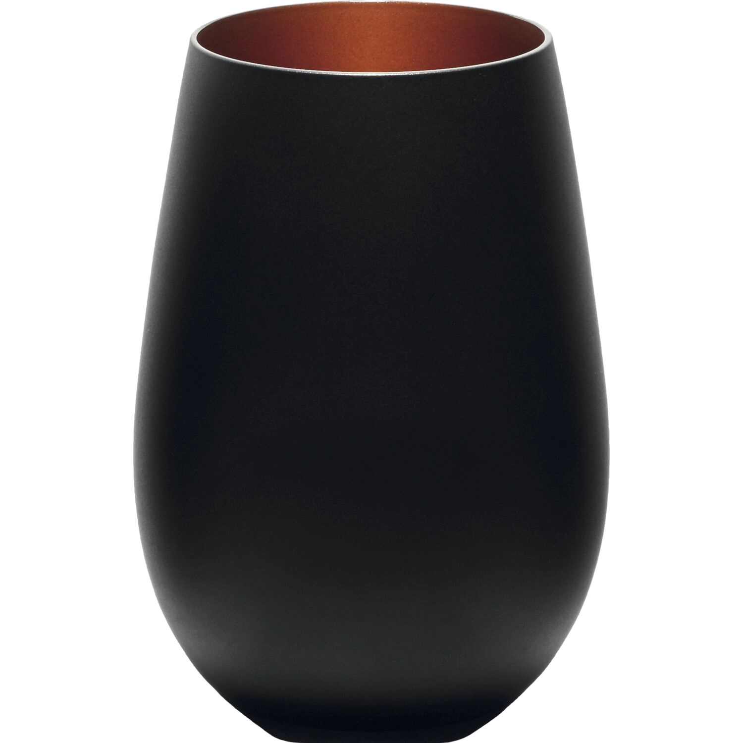 Bild von Stölzle - Elements Becher 465 ml schwarz/bronze