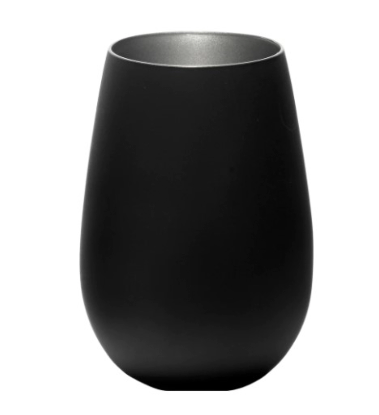 Bild von Stölzle - Elements Becher 465 ml schwarz/silber