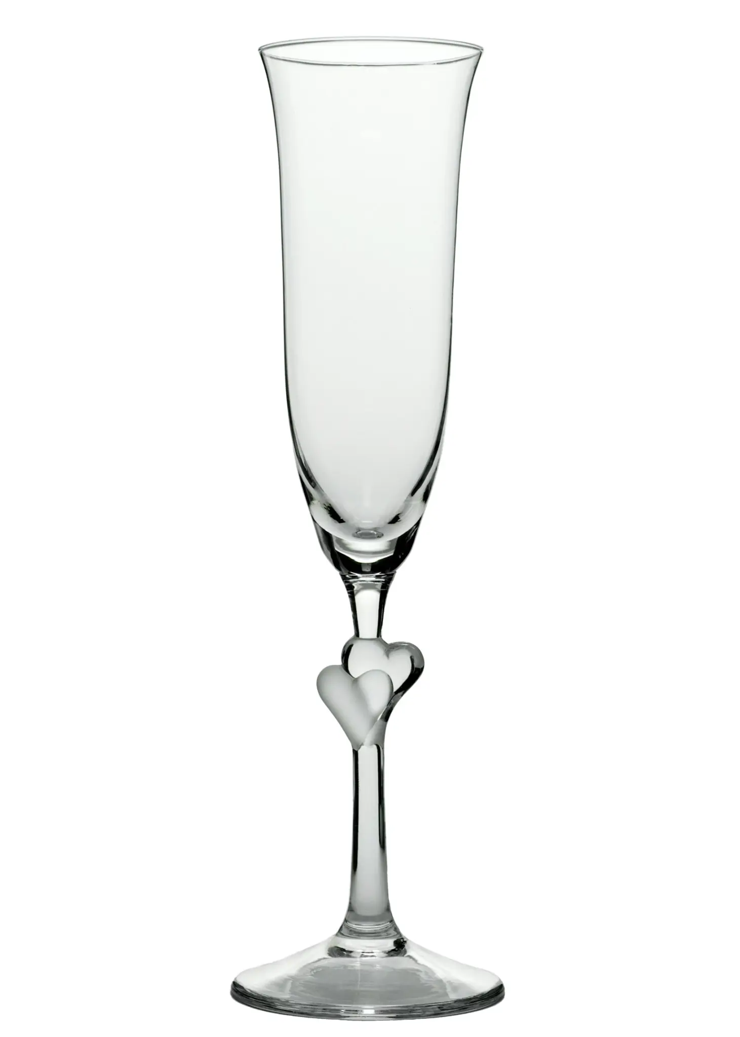 Bild von Stölzle - LAmour Sektkelch mit satinierten Herzen 175 ml H 242 mm