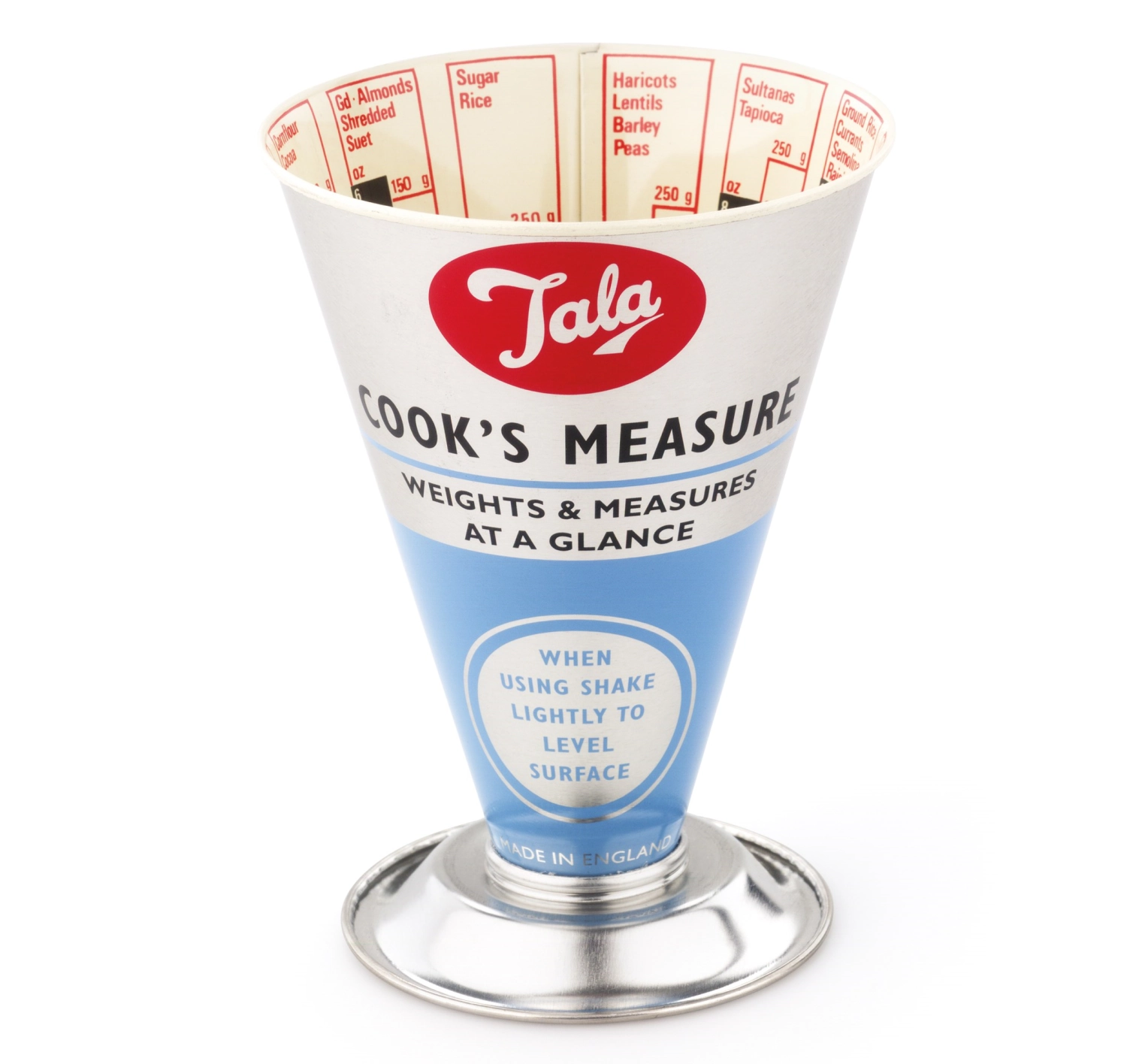 Bild von Tala - 1950s Cooks Messbecher weissblau