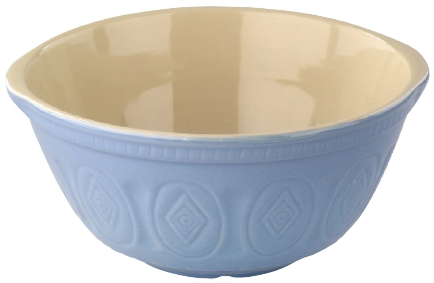 Image de Tala - Bol à mélanger traditionnel avec gaufrage bleu D 31 cm 5 l