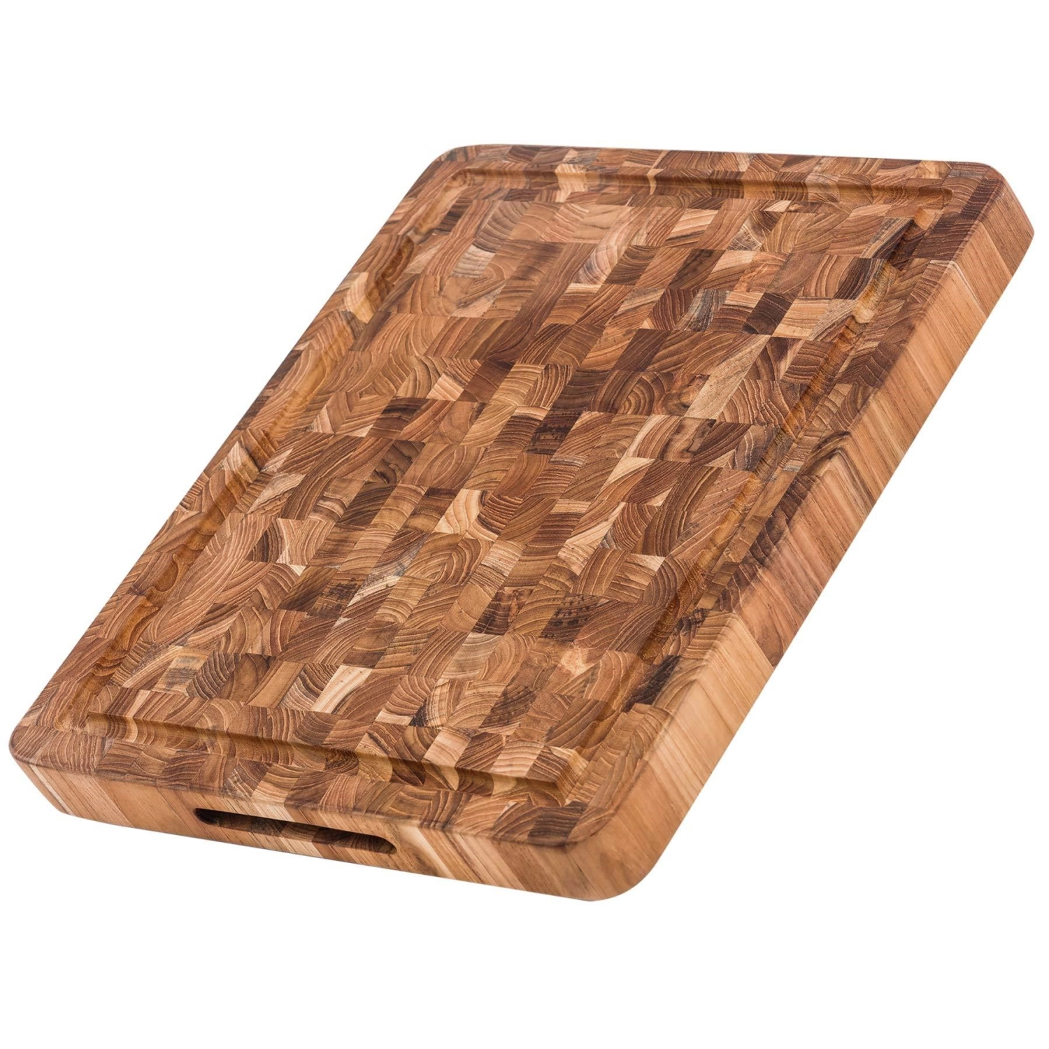 Picture of Teak Haus - Butcher Block Cutting Board with Juice Groove 40.5 x 30.5 x 3.8 cm