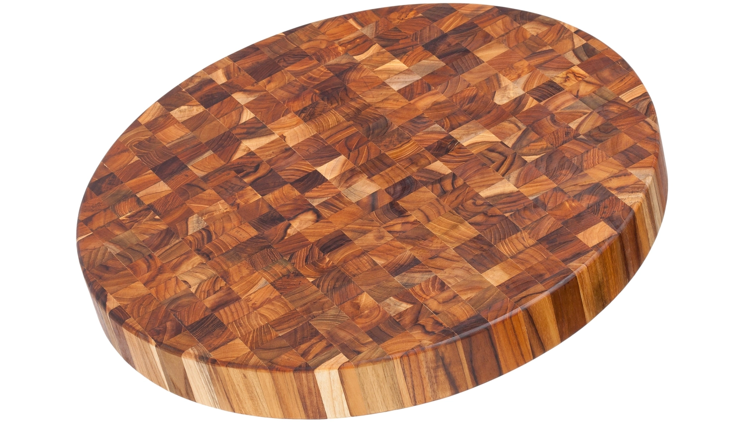 Bild von Teak Haus - Butcher Block Schneidbrett rund Ø 45 cm H 5 cm