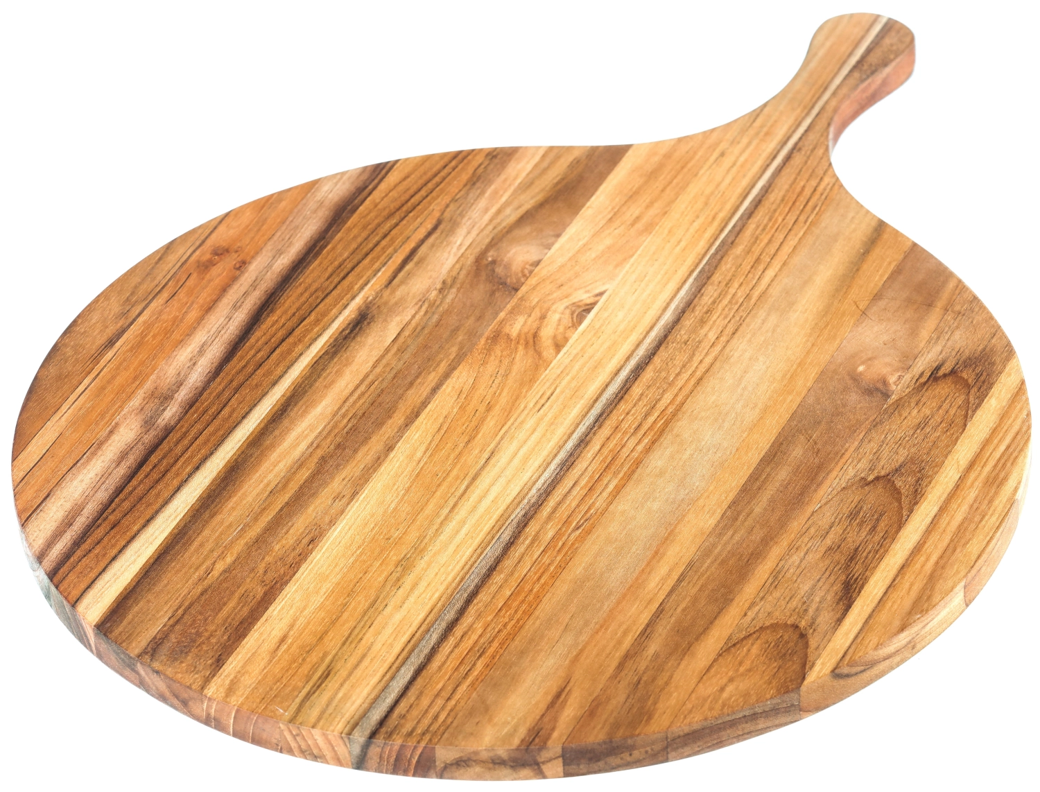 Bild von Teak Haus - Specialty Servierbrett Atlas mit Griff rund D 36 cm H 4 cm