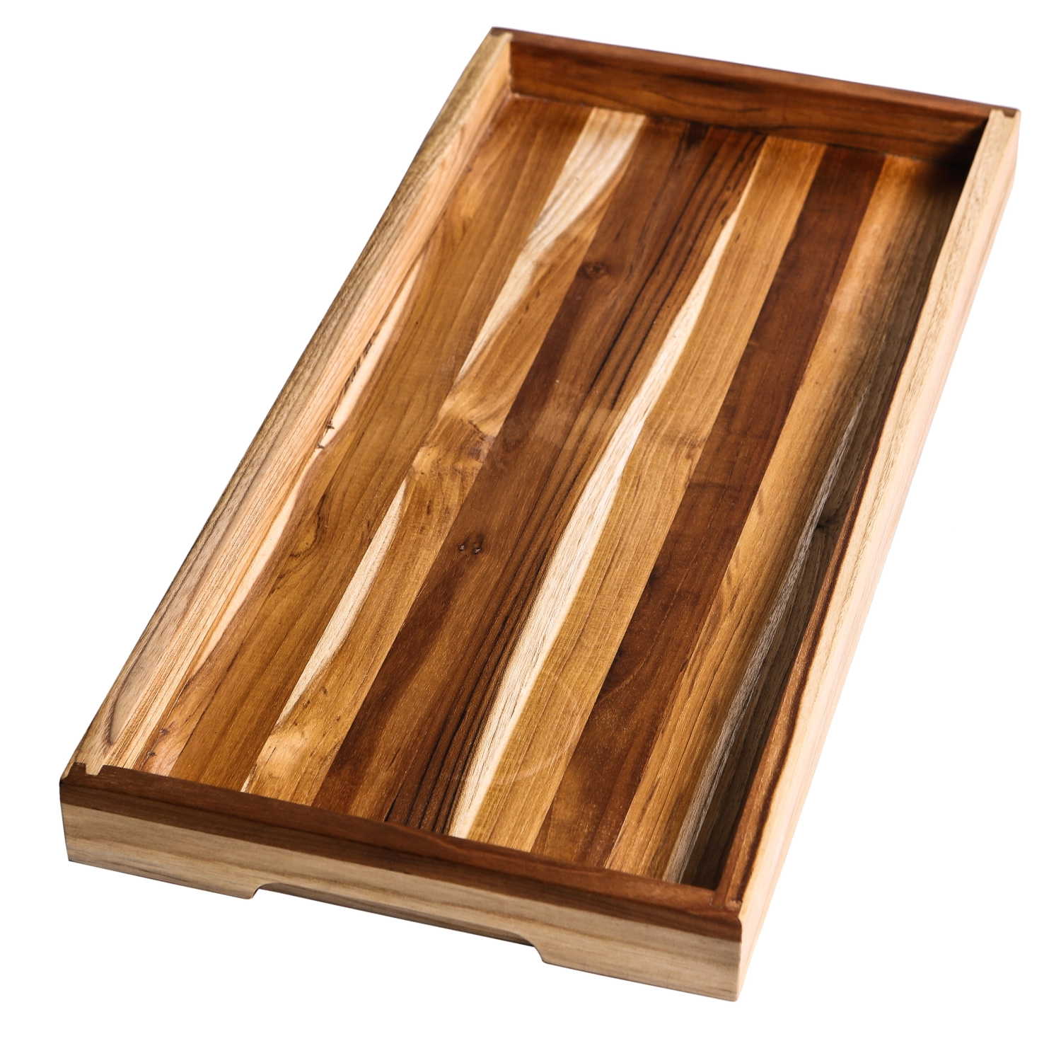 Bild von Teak Haus - The Tray Serviertablett mit Haltegriff 48 x 23 x 3.9 cm