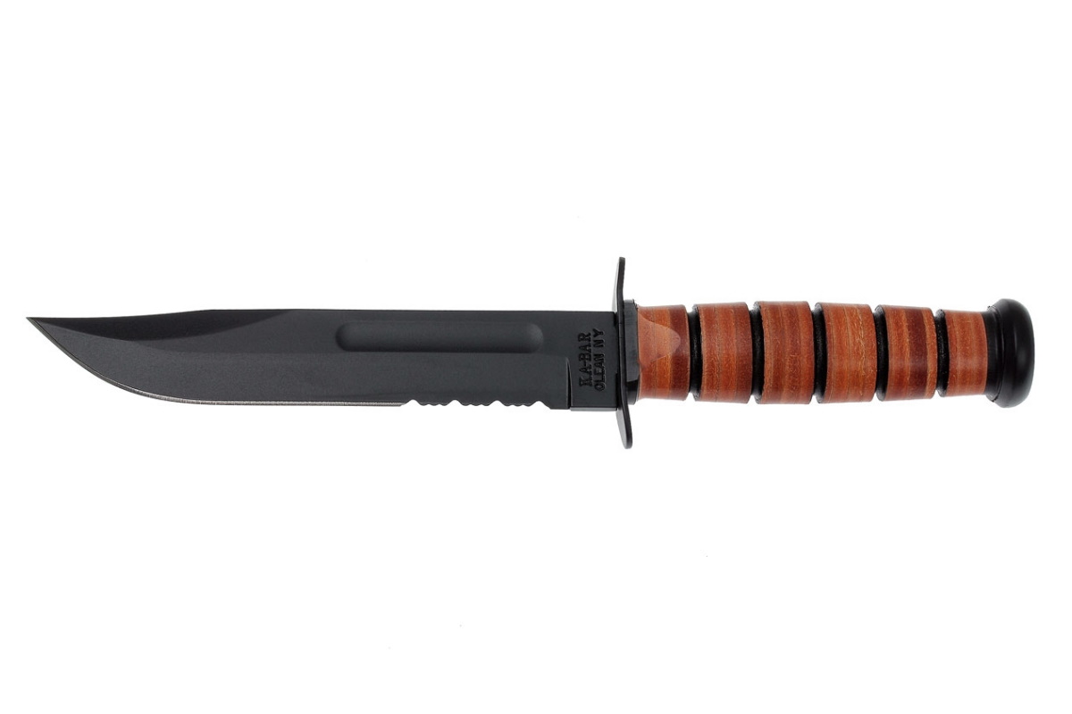 Image de Ka-Bar - Couteau d'intervention 1218 à denture ondulée