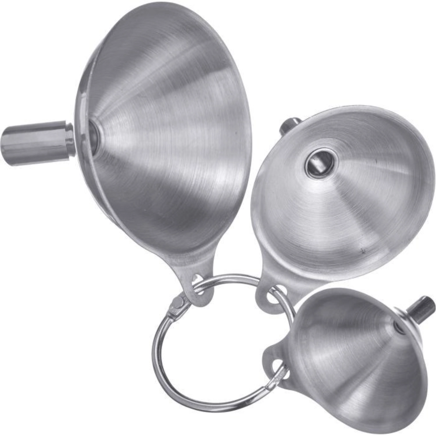 Picture of Westmark - 3-pc. Funnel Set Mini Stainless Steel D45 55 75 mm