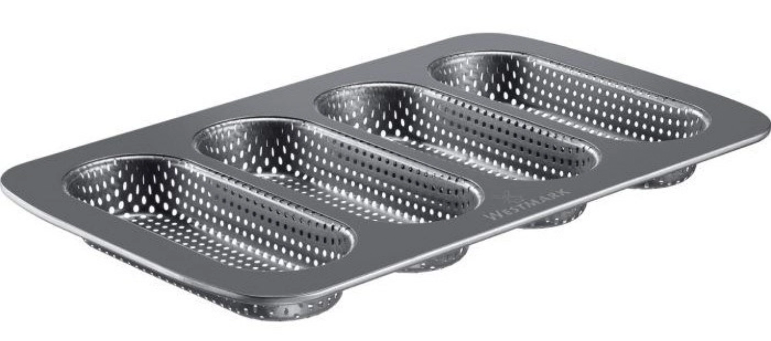 Picture of Westmark - 4er Baguette Baking Form Mini 35.6 x 21.5 cm