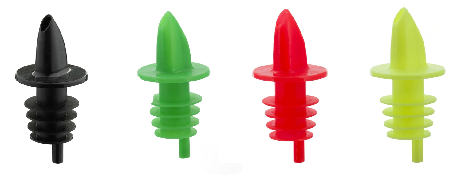 Bild von Westmark - 4er Set Jet-Pour Ausgiesser farbig assortiert