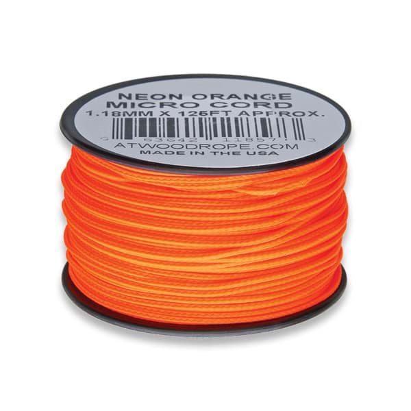 Bild von Atwood - Micro Cord Neon Orange 38 m
