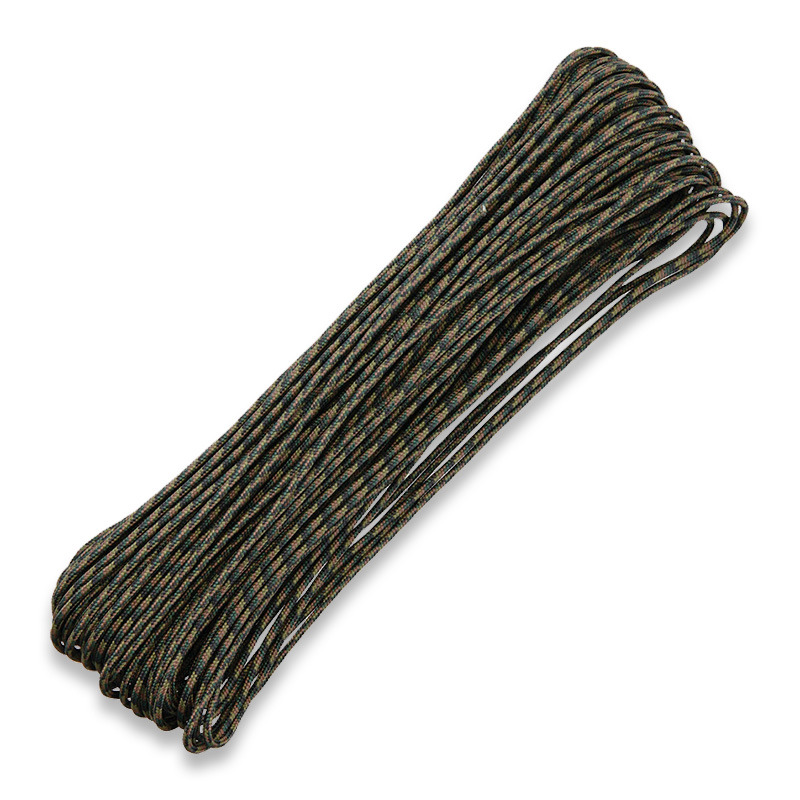 Image de Atwood - Tactical Paracord 275 Camouflage Woodland 30 m