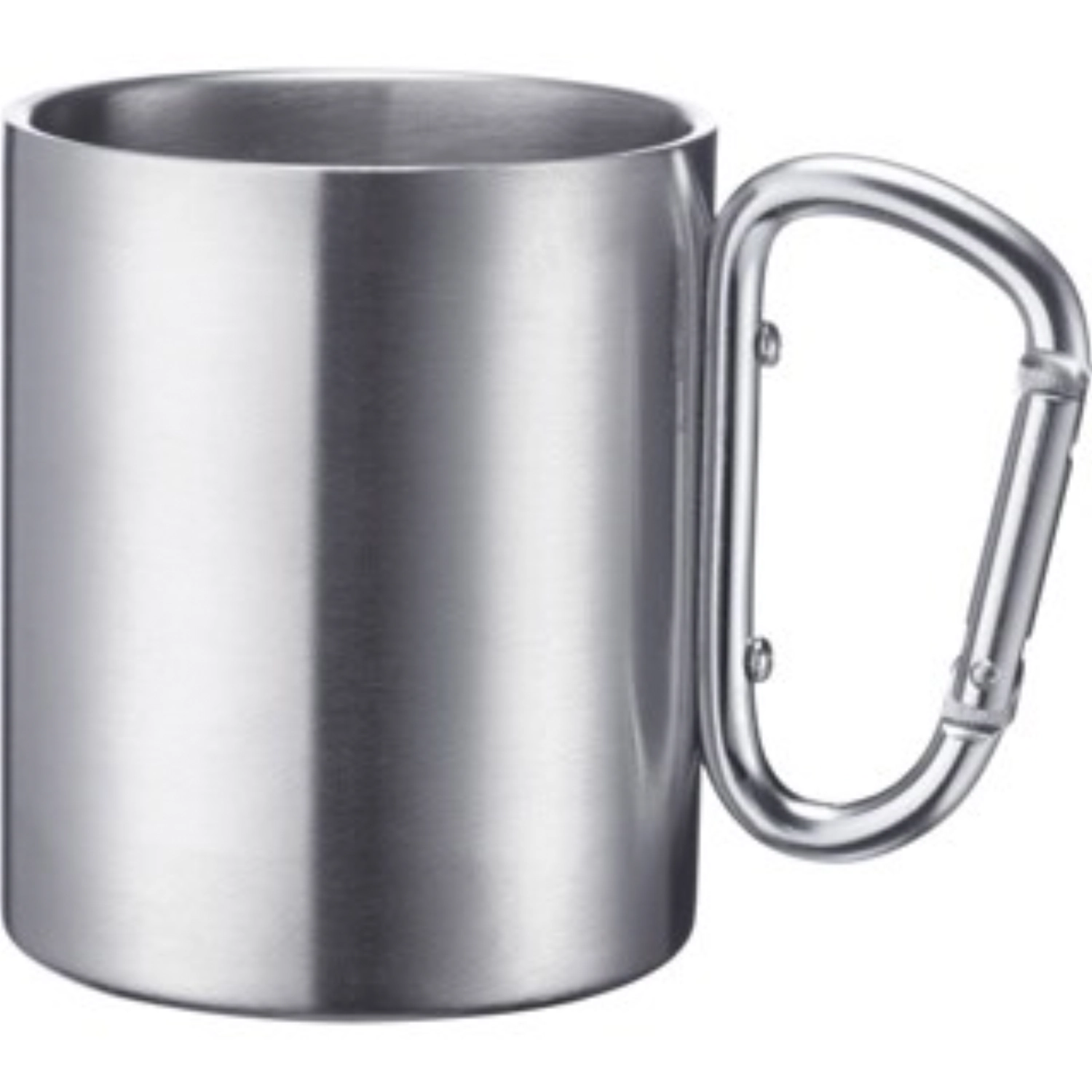 Bild von Westmark - Edelstahltasse mit Karabinerhenkel 300 ml