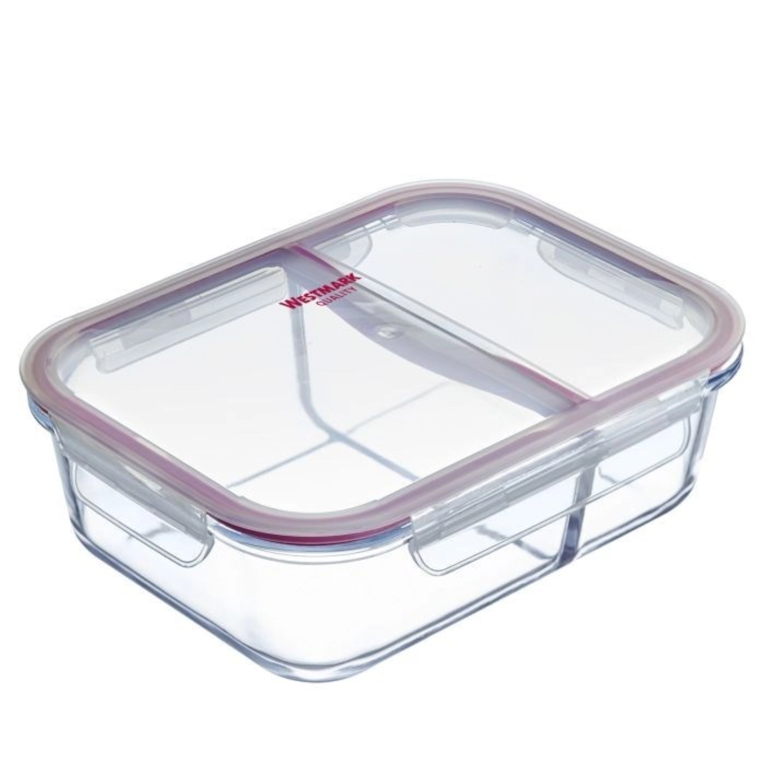 Immagine di Westmark - Contenitore in vetro per alimenti freschi 980 ml con 2 scomparti separati