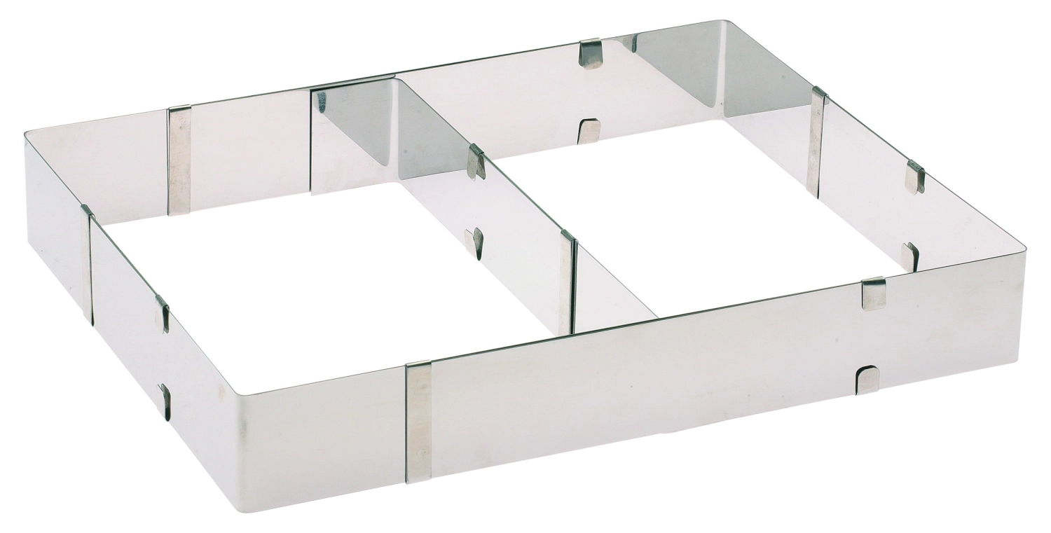 Immagine di Westmark - Cornice per torte e pizza con divisore L27.5-52.5/B 18.5-34/H5 i