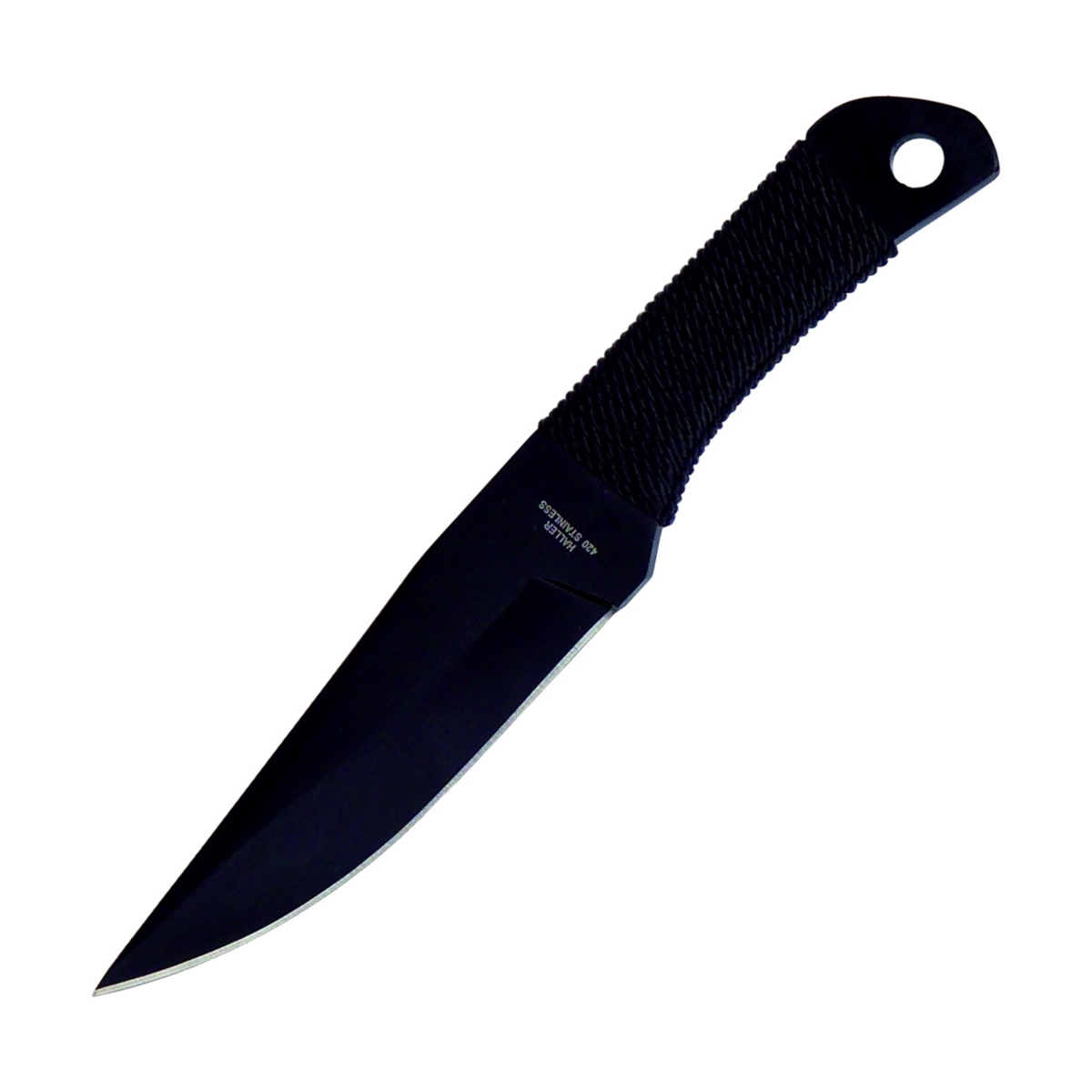 Image de Haller - Couteau de lancer avec manche en corde 22 cm