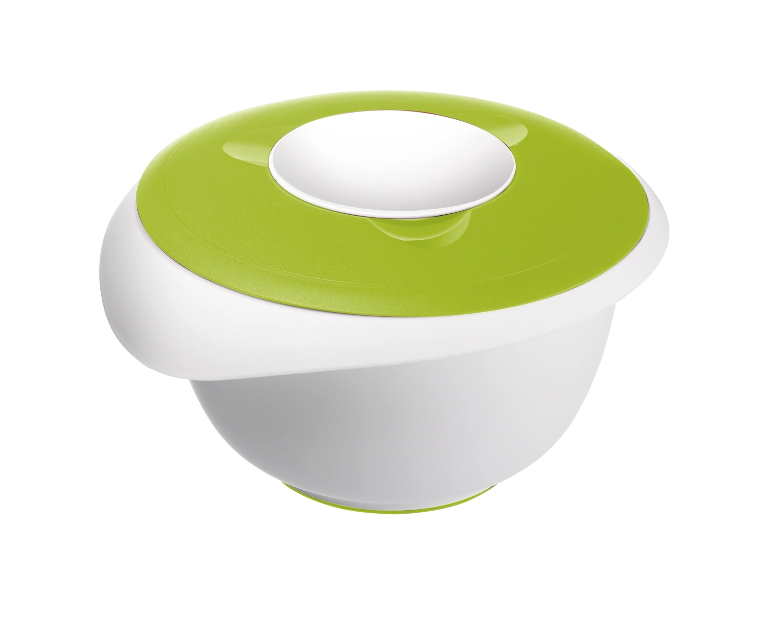 Immagine di Westmark - Ciotola per mescolare con paraspruzzi verde mela 25 x 24 x 14 cm 2.5 l