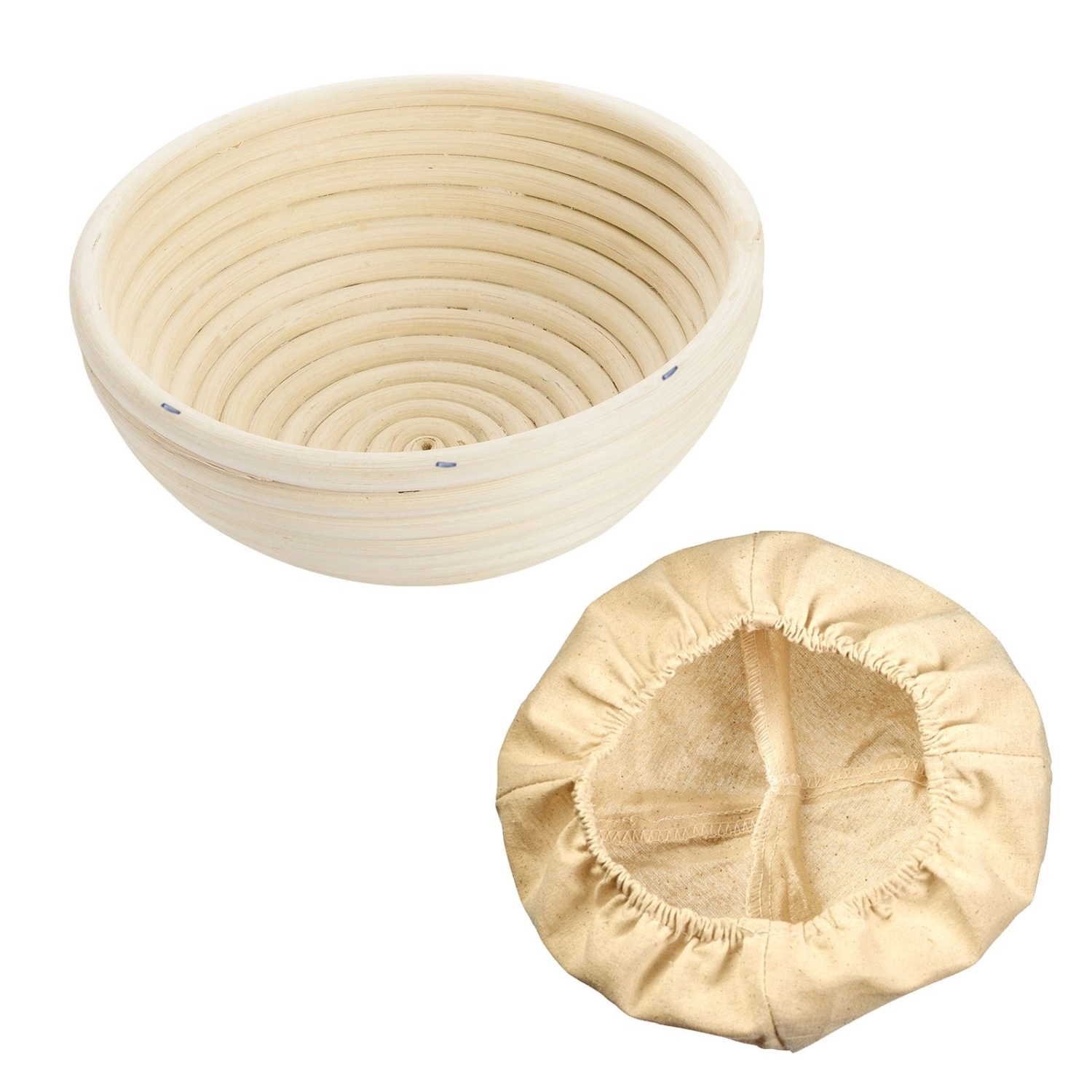 Bild von Westmark - Set Gärkörbchen rund mit Bezug D17.5 x 8.1 cm