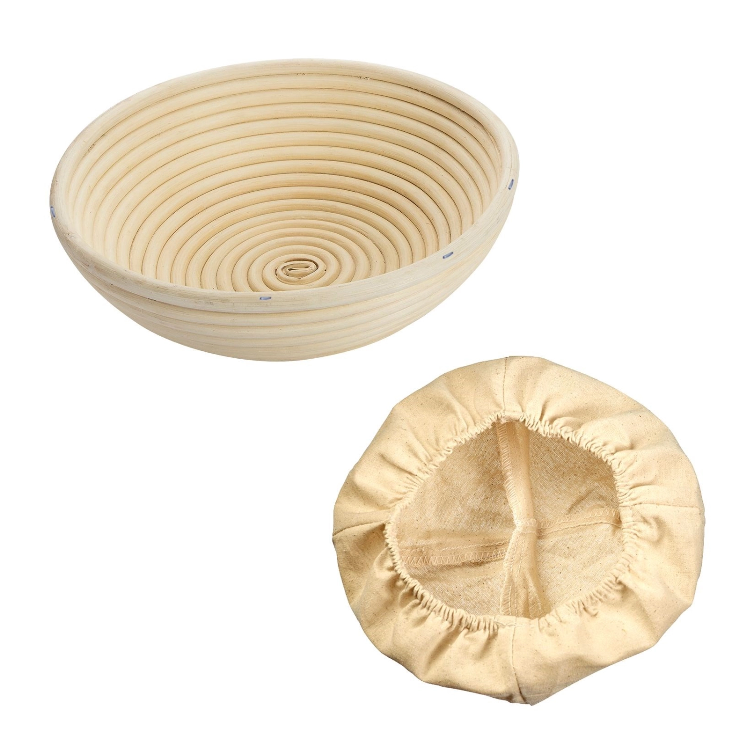 Bild von Westmark - Set Gärkörbchen rund mit Bezug D24.5 x 8.5 cm