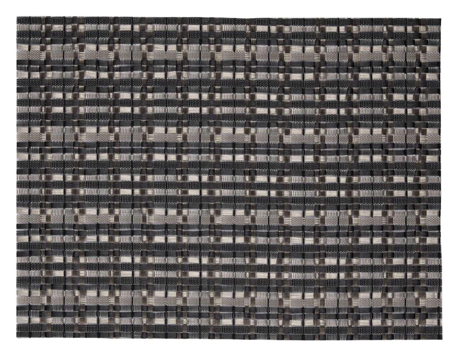 Bild von Westmark - Tischset Edel eckig anthrazit silber 32 x 42 cm