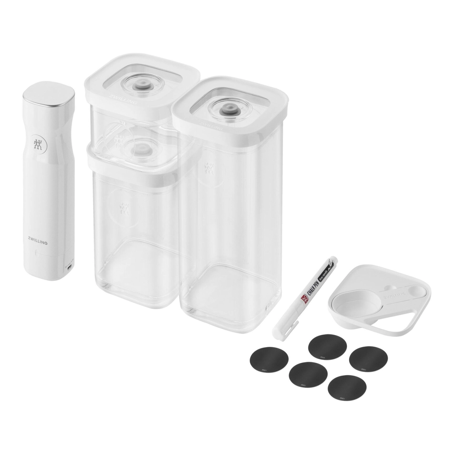 Immagine di Zwilling - 6-pezzi Set di Avvio Cubo Sottovuoto S trasparente-bianco