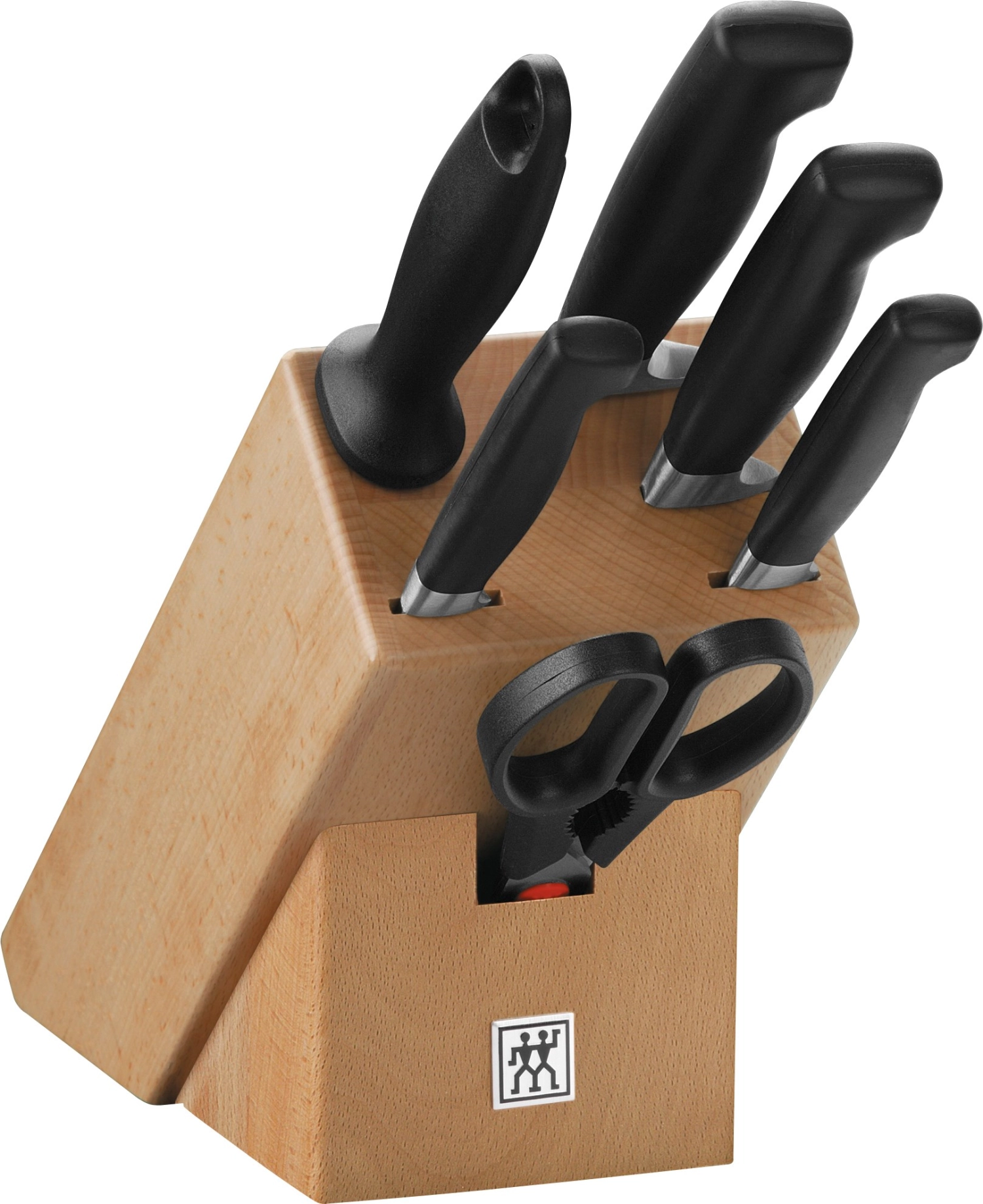 Bild von Zwilling - 7-tlg. Four Star Messerblock natur