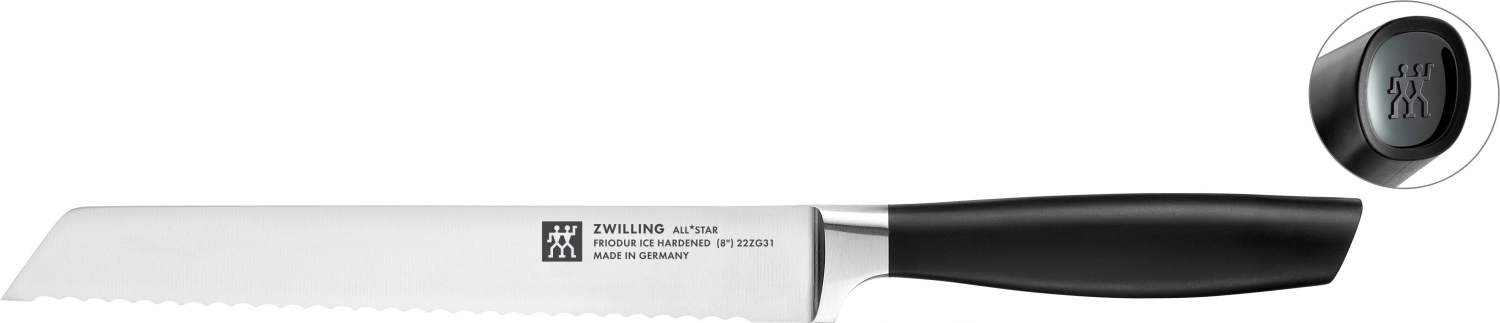 Bild von Zwilling - All Star Brotmesser 200 schwarz