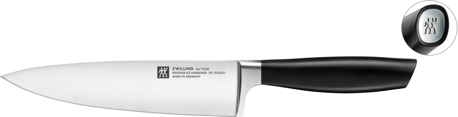 Bild von Zwilling - All Star Kochmesser 200 chrome-silber