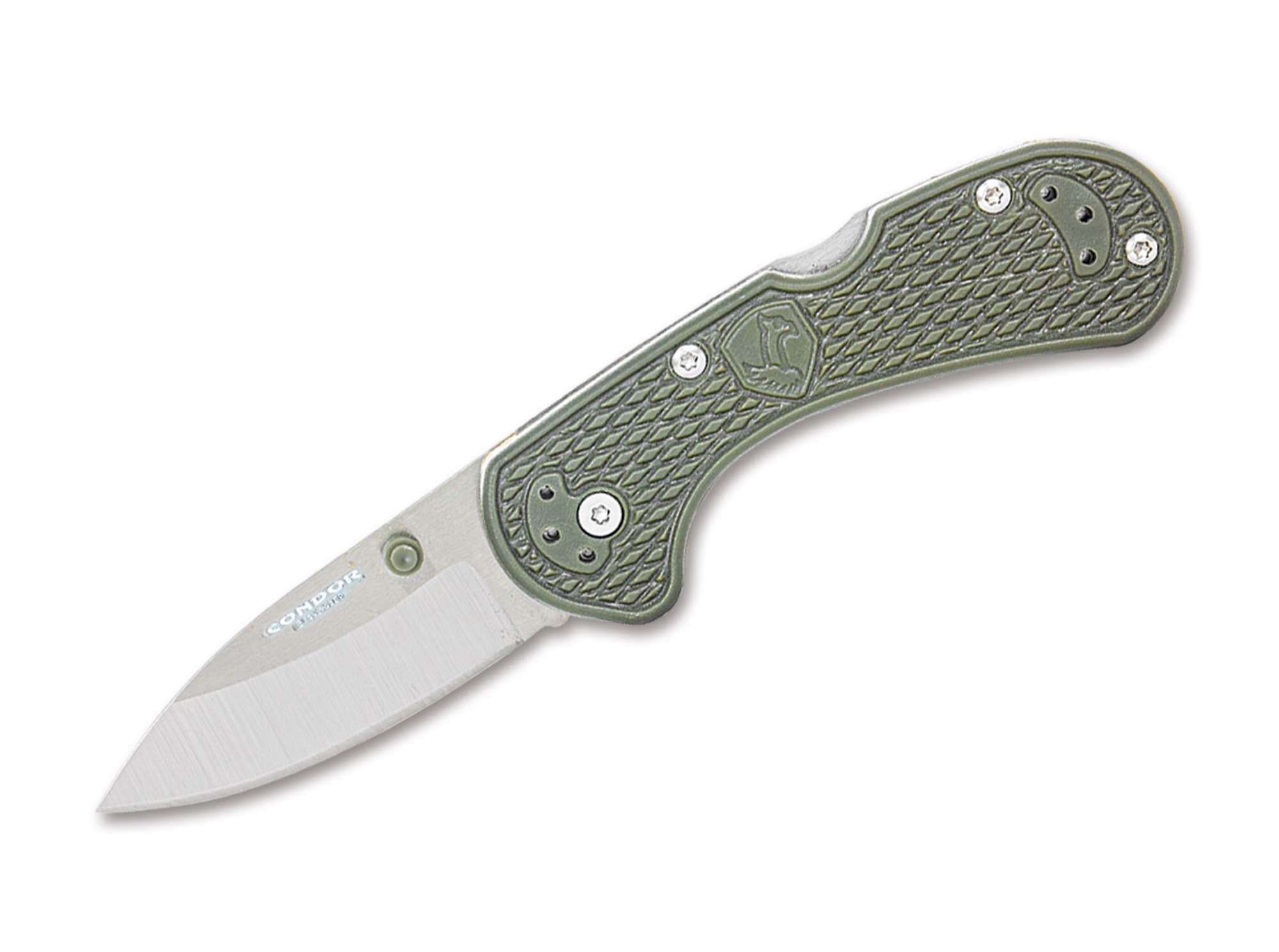 Immagine di Condor Tool & Knife - Cadejo Drop Point Folder Verde Army