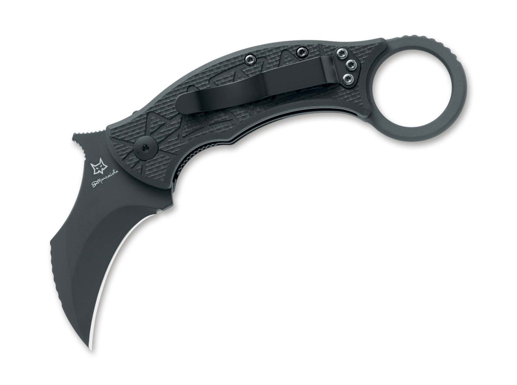 Image de Fox Knives - Tribal K G10 Tout Noir