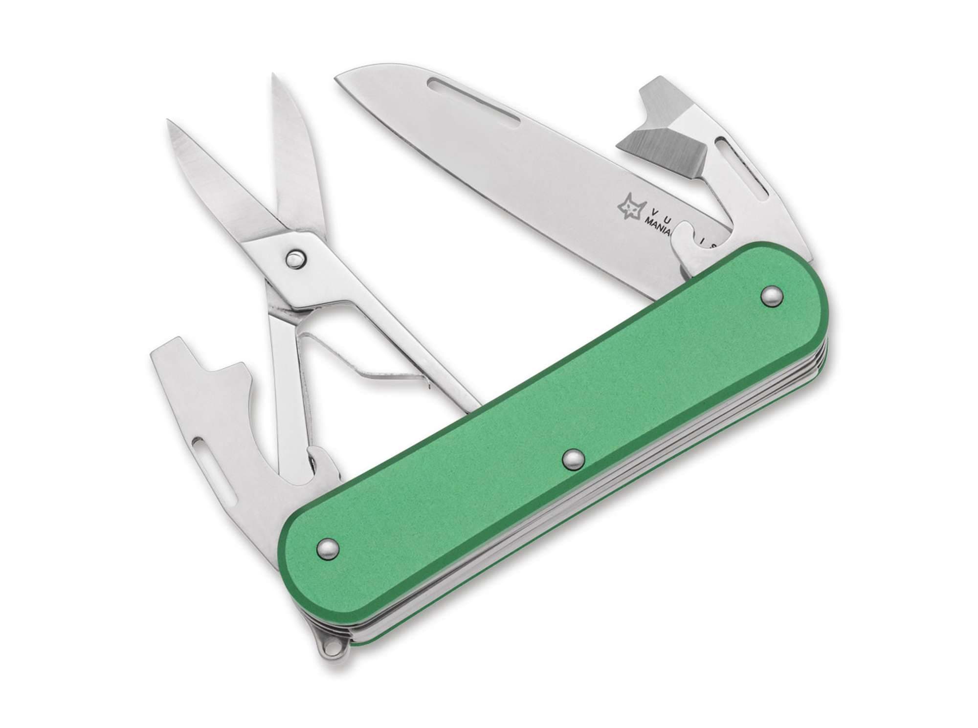 Bild von Fox Knives - Vulpis 130-F4 Aluminum OD Green