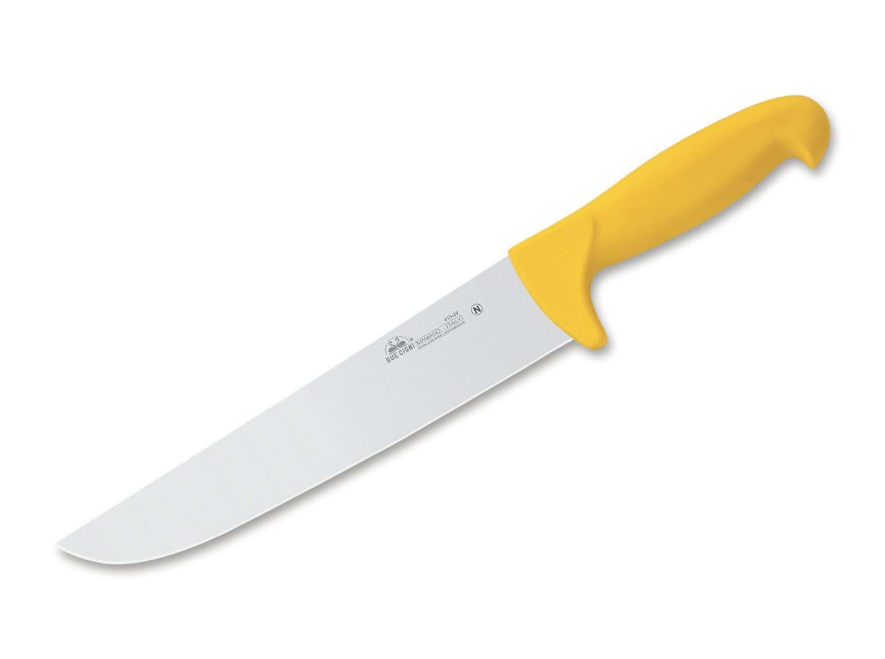 Image de Due Cigni - Couteau à viande 410 24 Jaune