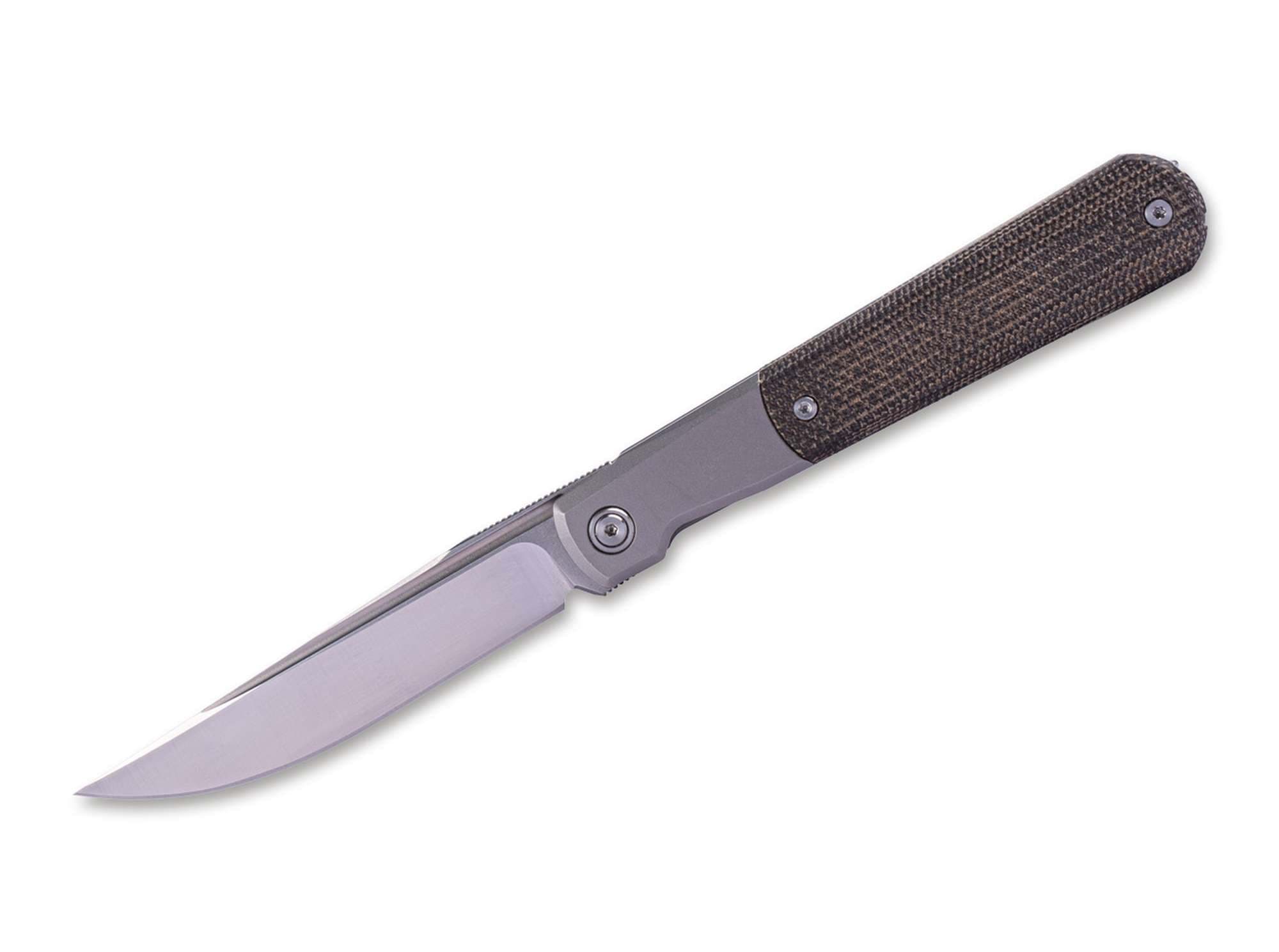 Image de Real Steel - RB-7 Titane Micarta Naturel