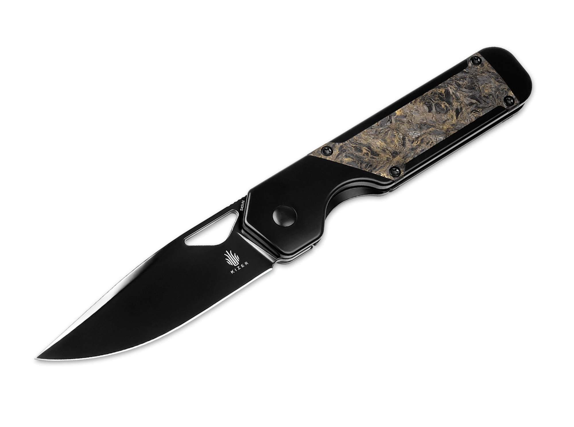 Picture of Kizer - Militaw S45VN Ti-Fat Carbon